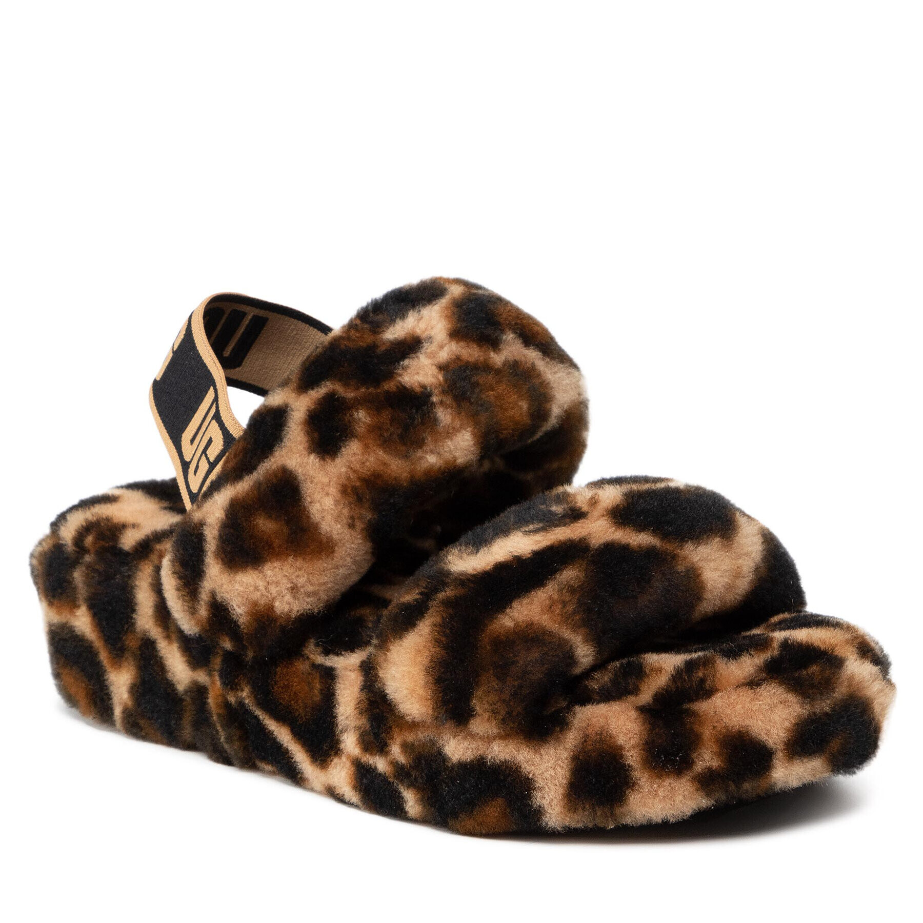 Ugg Пантофи W Oh Yeah Panter Print 1120920 Кафяв - Pepit.bg