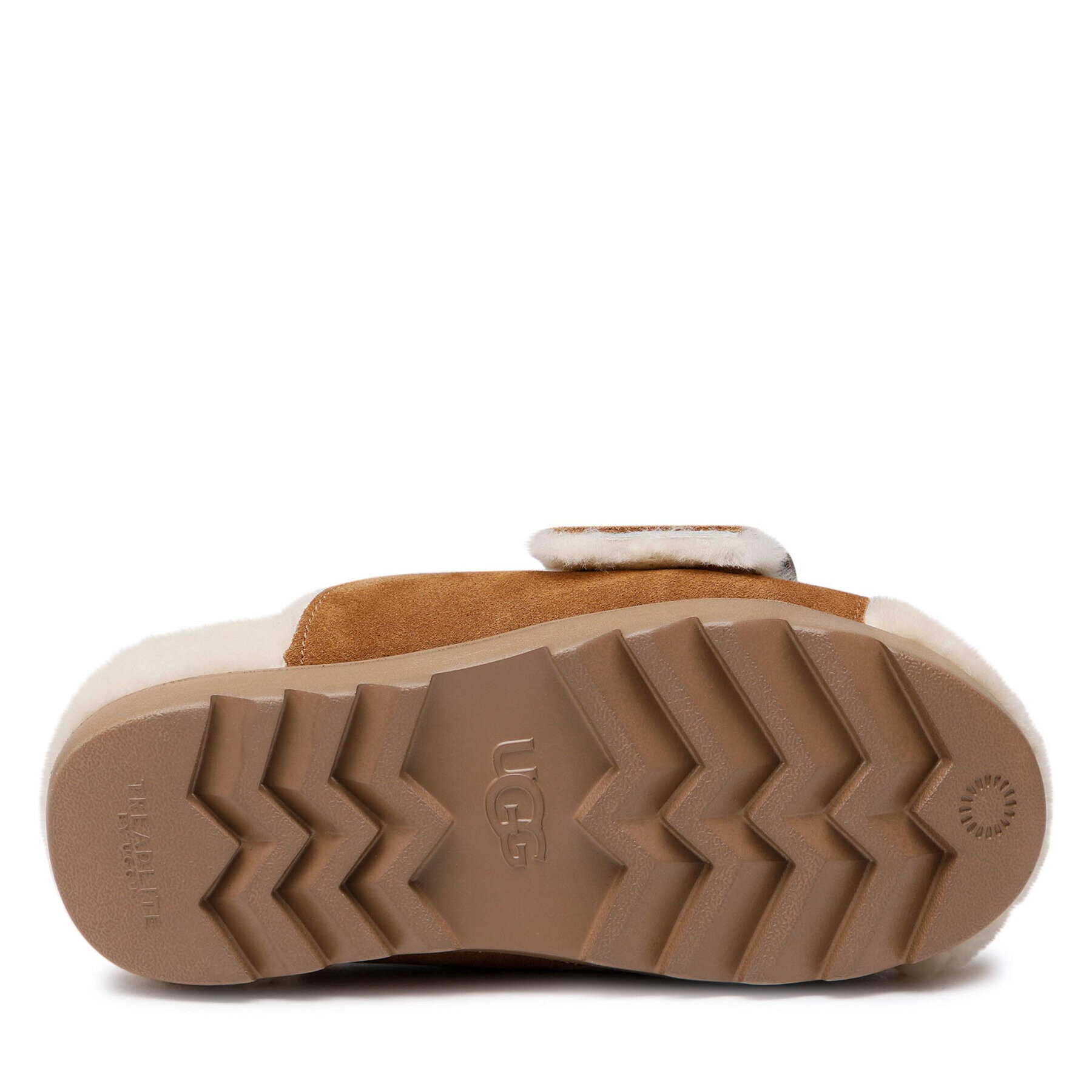 Ugg Пантофи W Outslide Buckle 1125048 Кафяв - Pepit.bg
