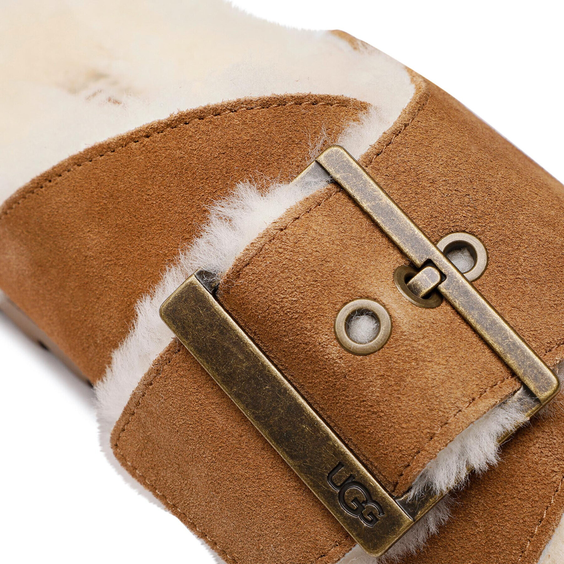 Ugg Пантофи W Outslide Buckle 1125048 Кафяв - Pepit.bg