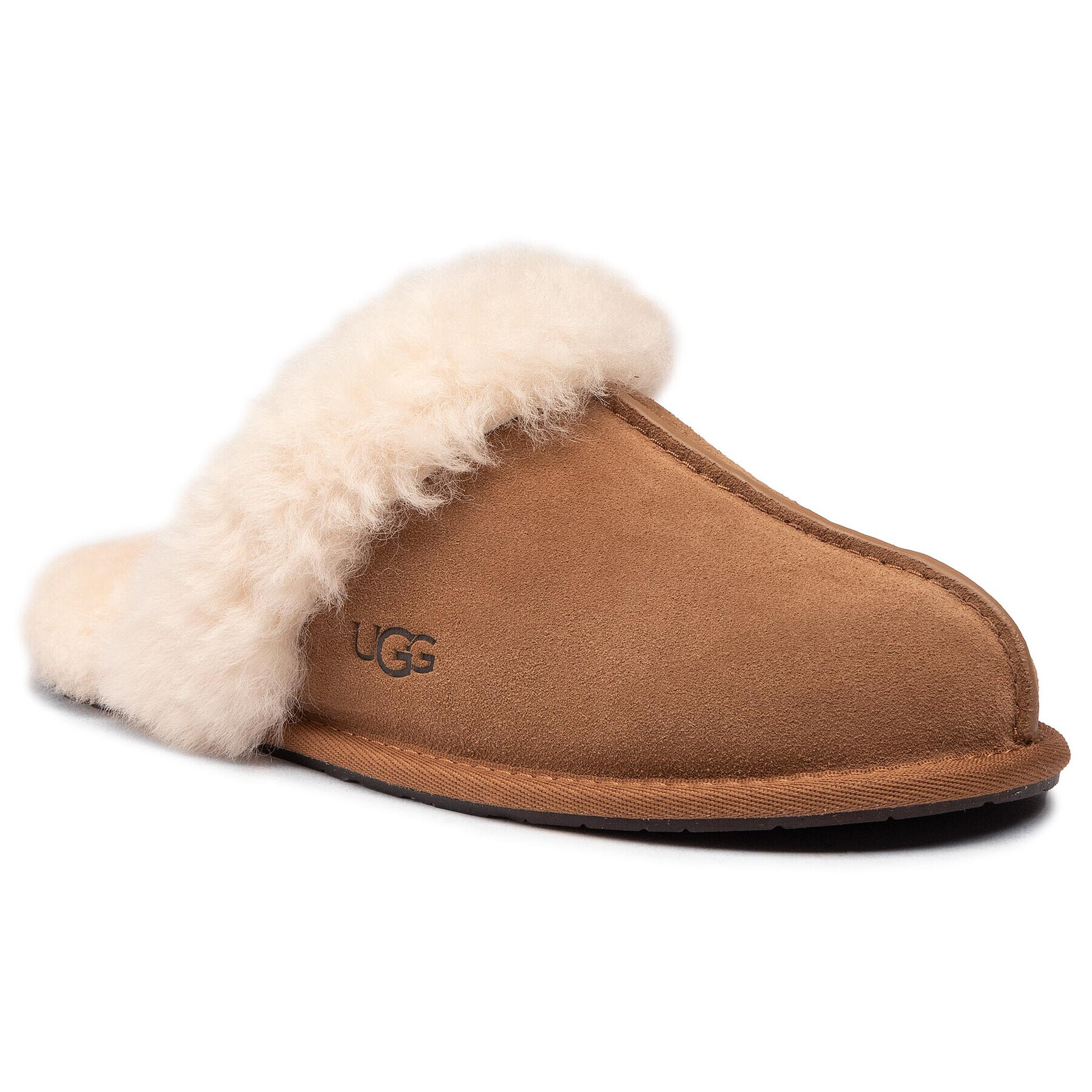 Ugg Пантофи W Scuffette II 1106872 Кафяв - Pepit.bg