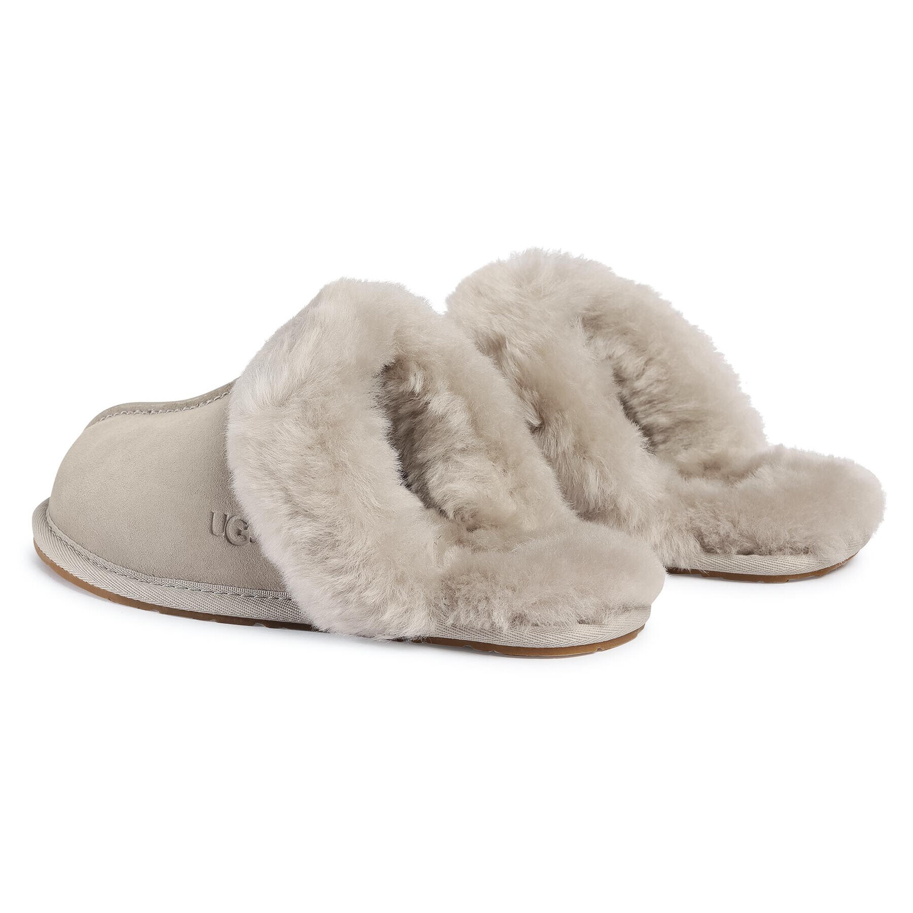 Ugg Пантофи W Scuffette II 1106872 Сив - Pepit.bg