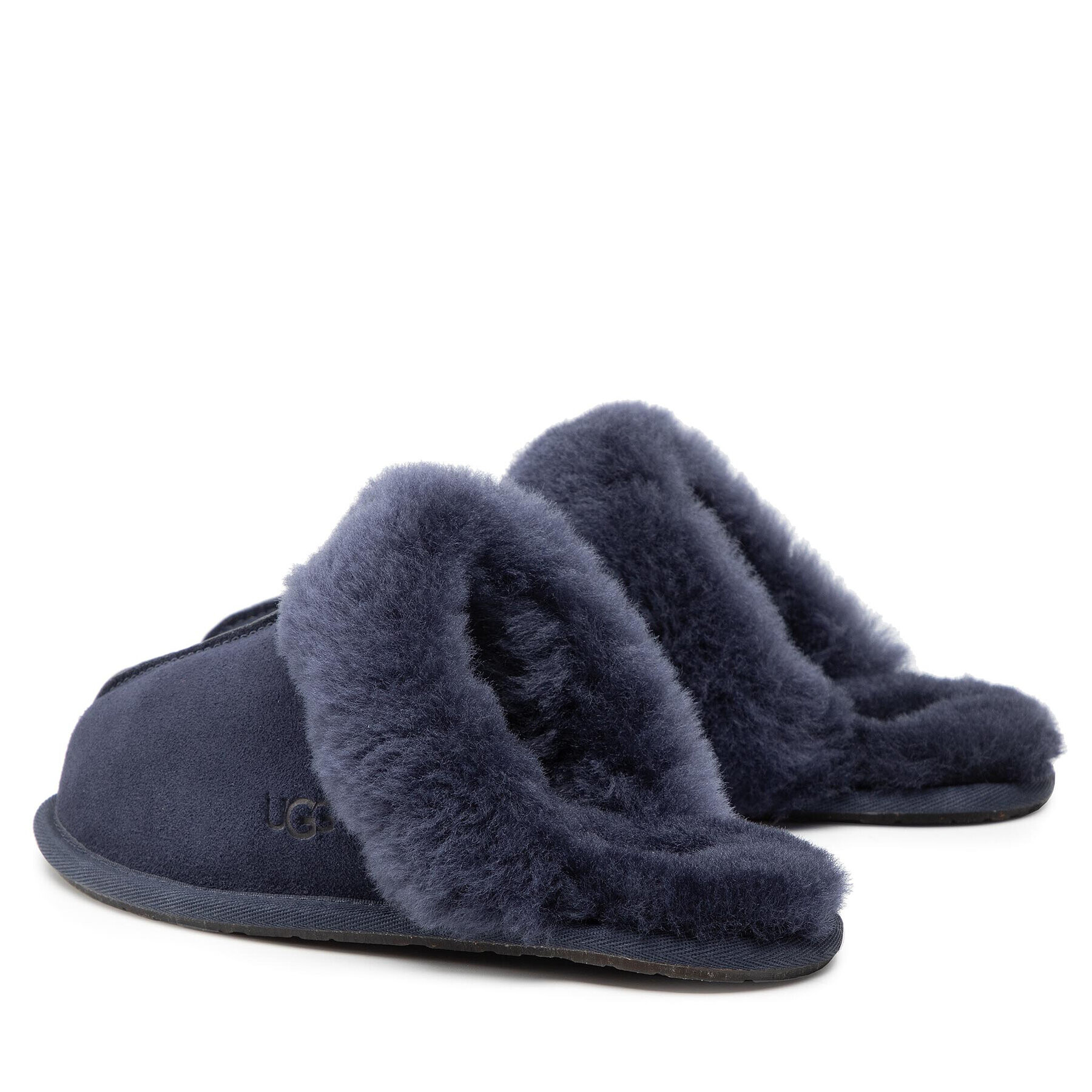 Ugg Пантофи W Scuffette II 1106872 Тъмносин - Pepit.bg