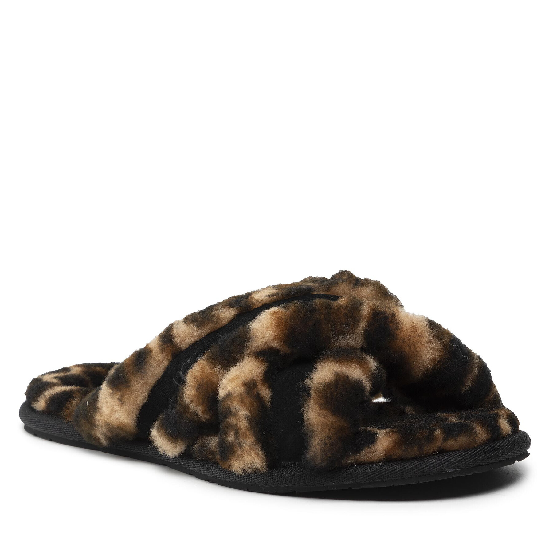 Ugg Пантофи W Scuffita Panther Print 1123592 Кафяв - Pepit.bg