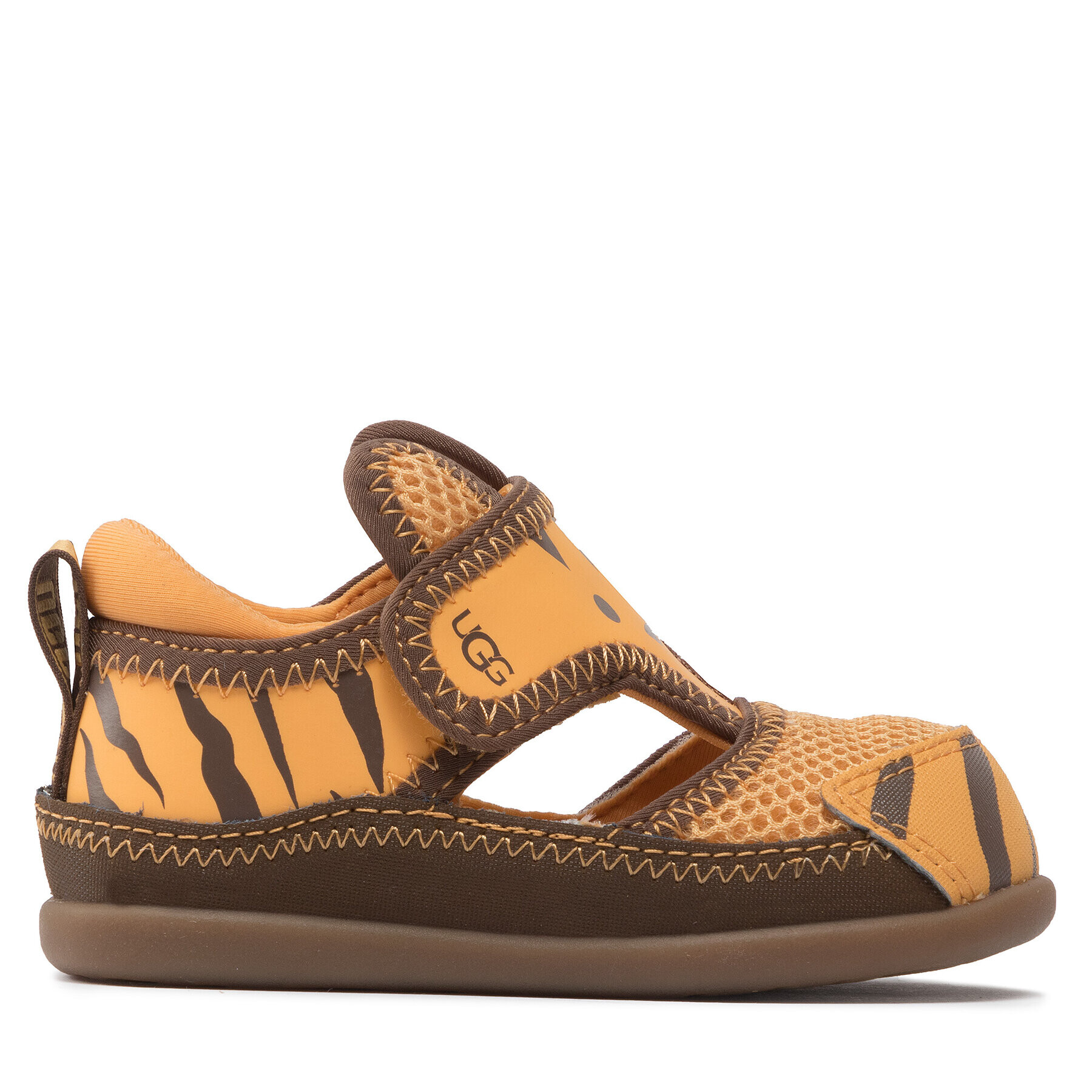 Ugg Сандали T Delta Closed Toe Tiger Stuffie 1124944T Оранжев - Pepit.bg