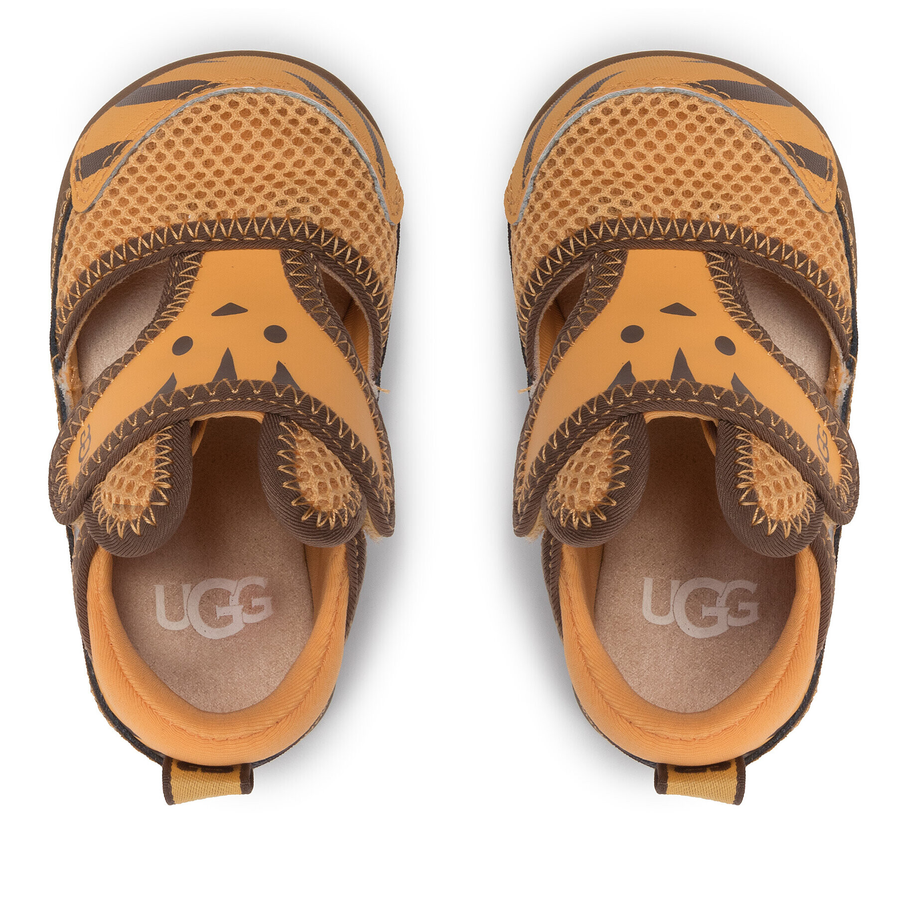 Ugg Сандали T Delta Closed Toe Tiger Stuffie 1124944T Оранжев - Pepit.bg
