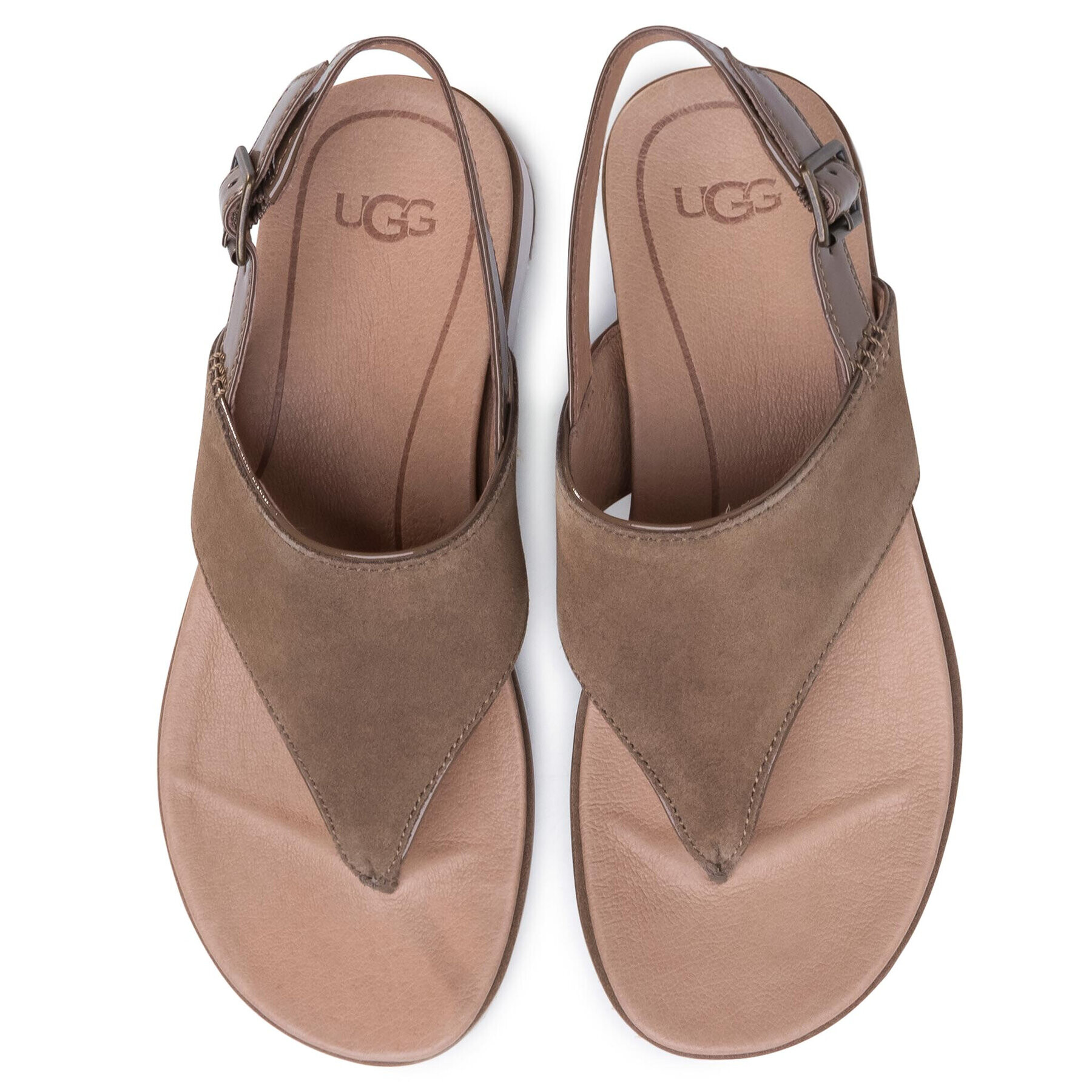Ugg Сандали W Alessia 1107887 Кафяв - Pepit.bg