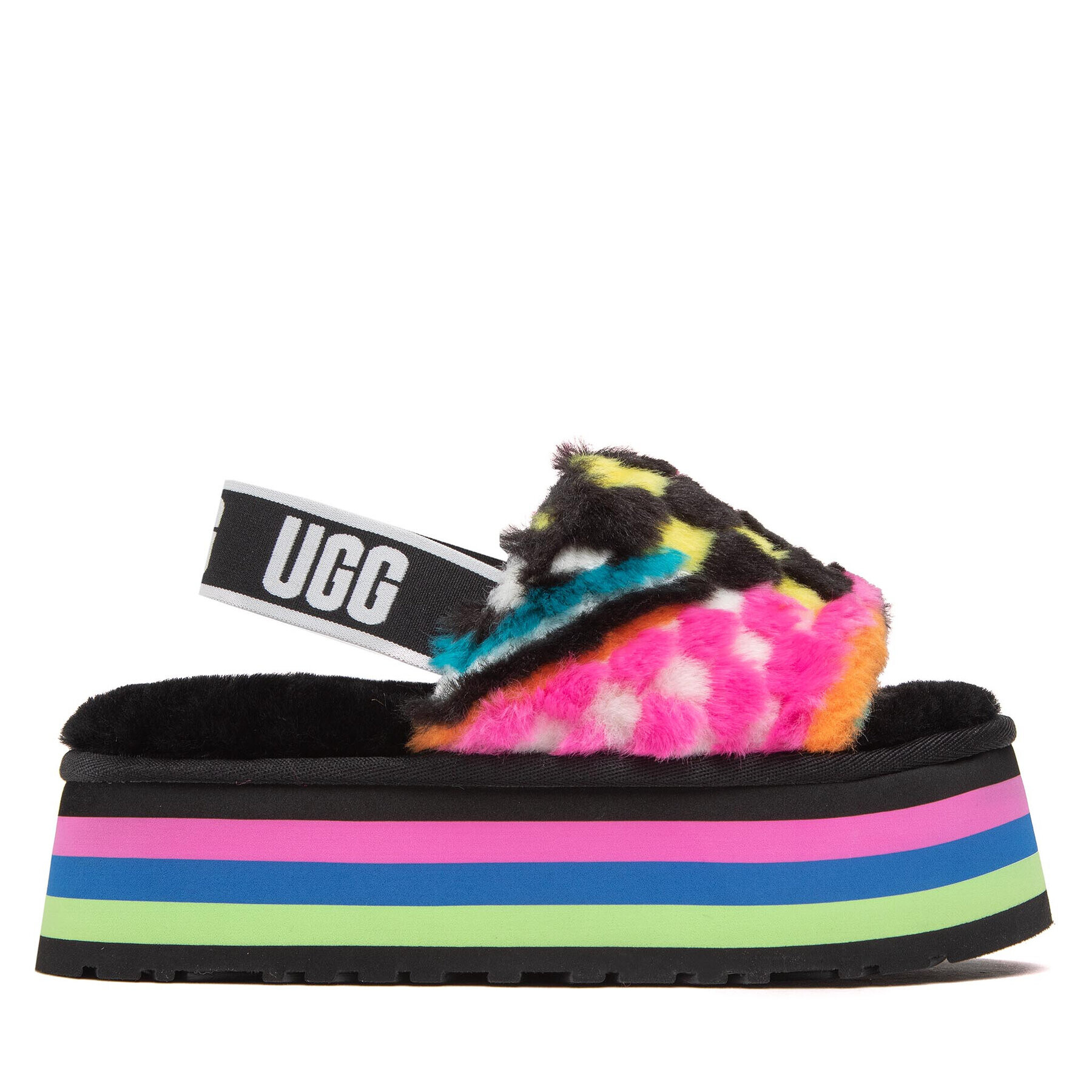 Ugg Сандали W Disco Checks Slid 1130877 Цветен - Pepit.bg