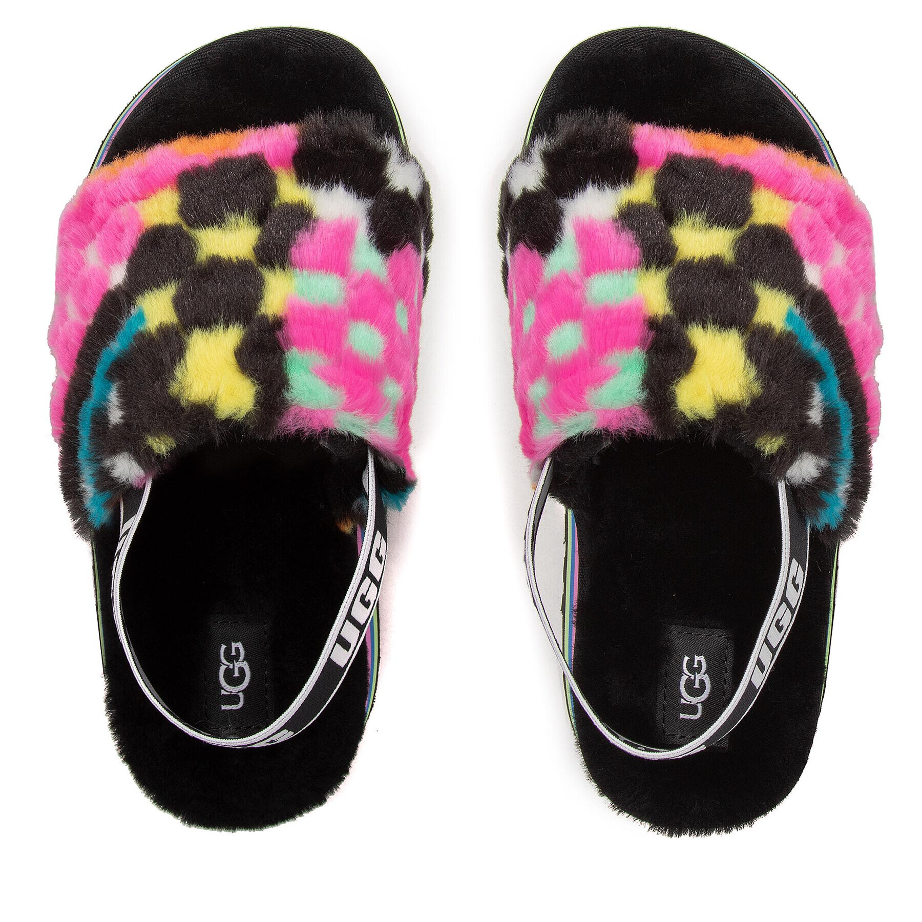 Ugg Сандали W Disco Checks Slid 1130877 Цветен - Pepit.bg