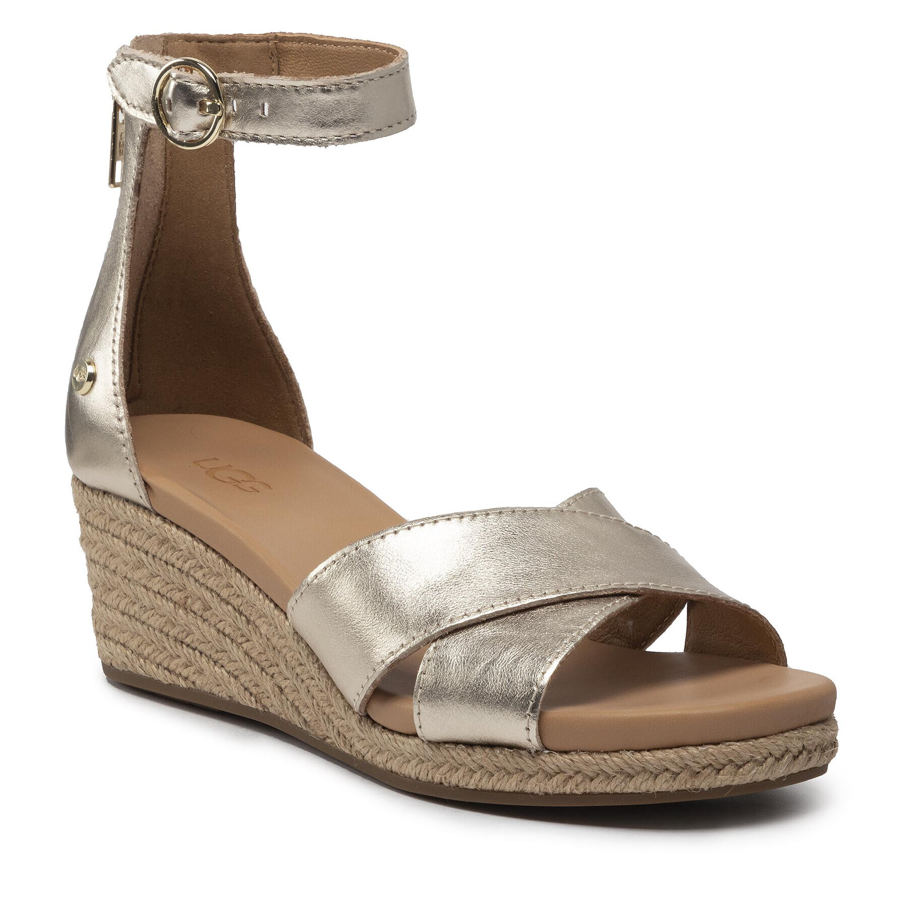 Ugg Сандали W Eugenia 1128356 Златист - Pepit.bg