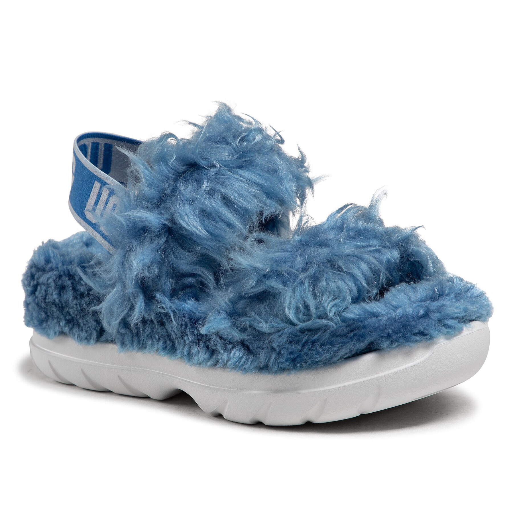Ugg Сандали W Fluff Sugar Sandal 1119999 Син - Pepit.bg