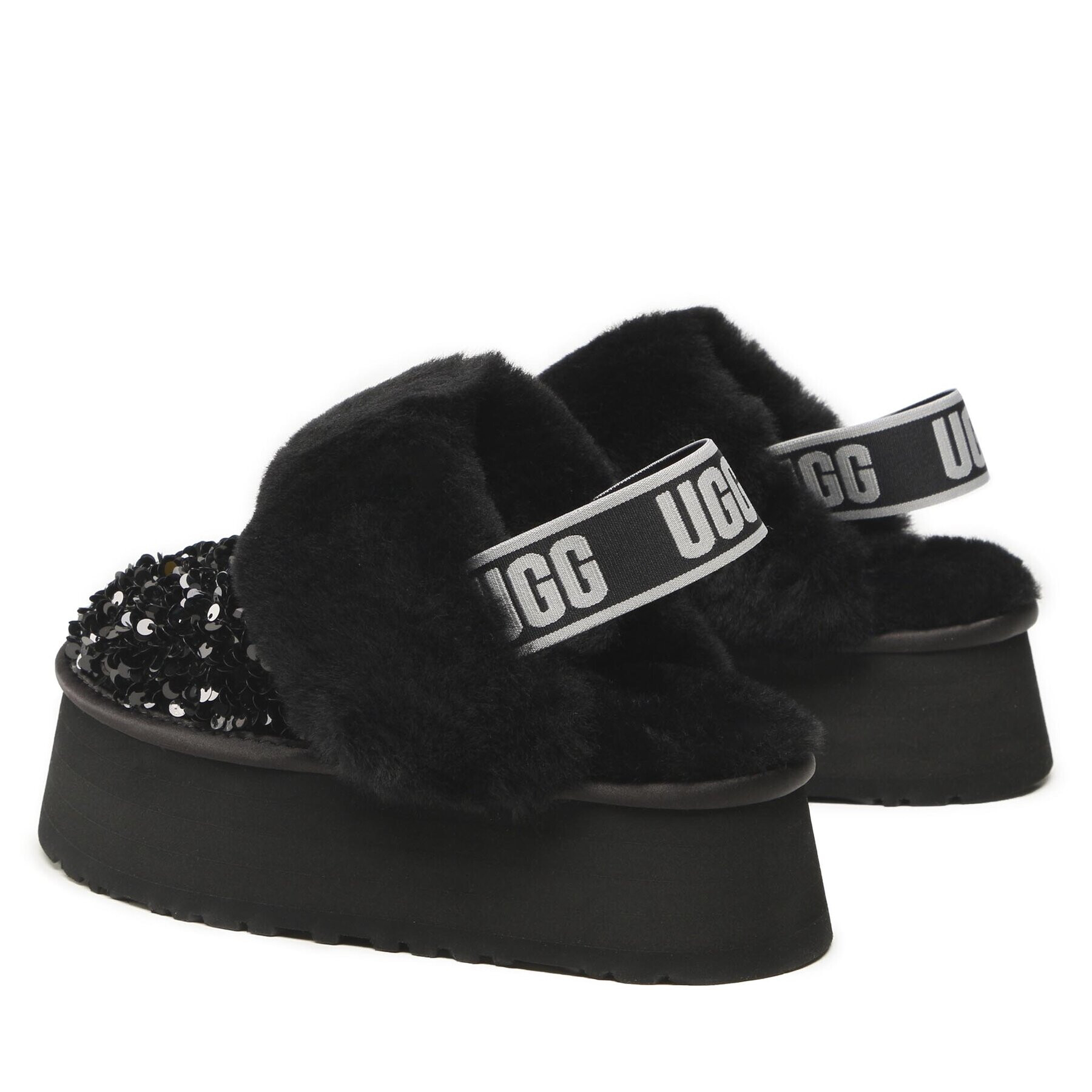 Ugg Сандали W Funkette Chunky Sequin 1134450 Черен - Pepit.bg
