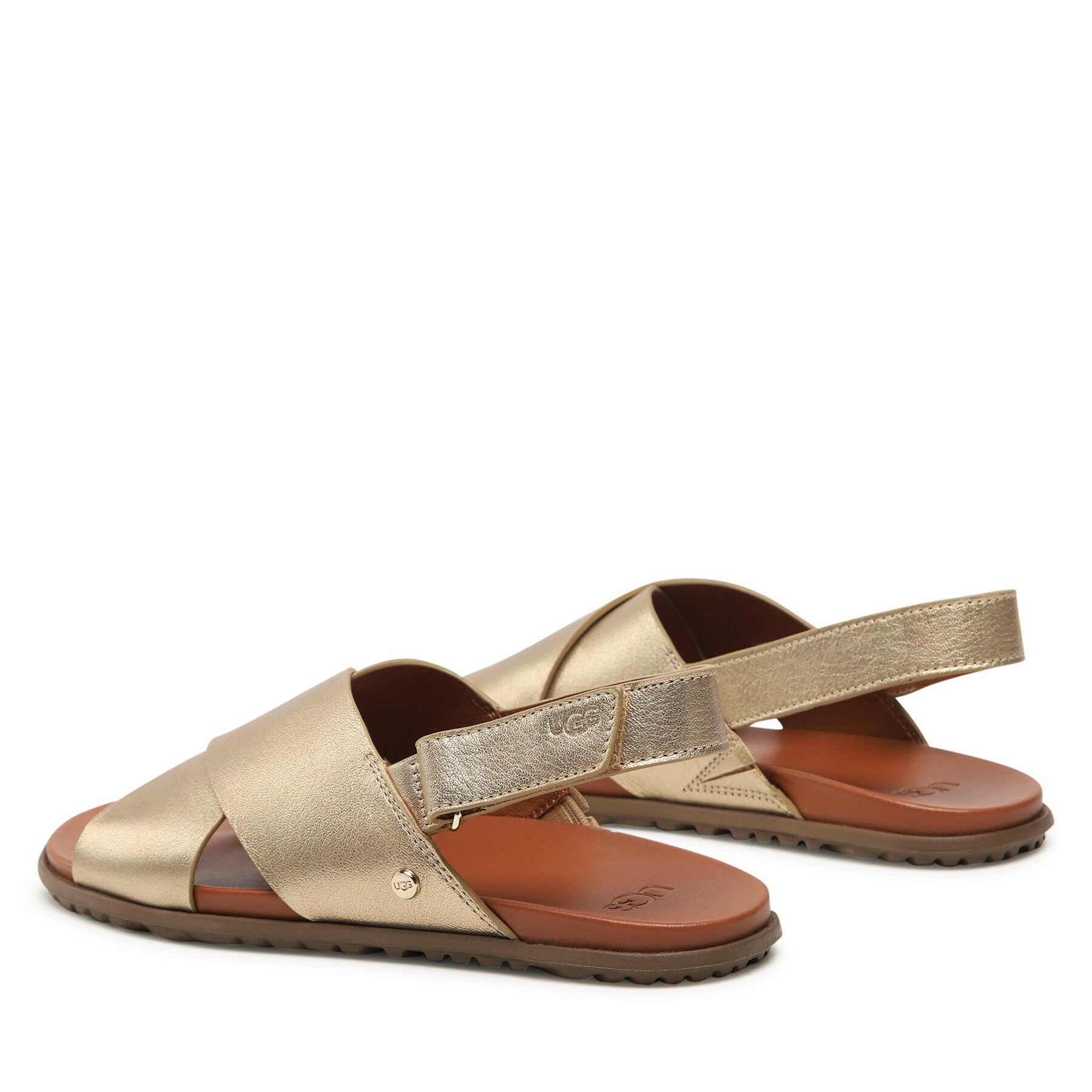 Ugg Сандали W Solivan Slingback 1144976 Златист - Pepit.bg