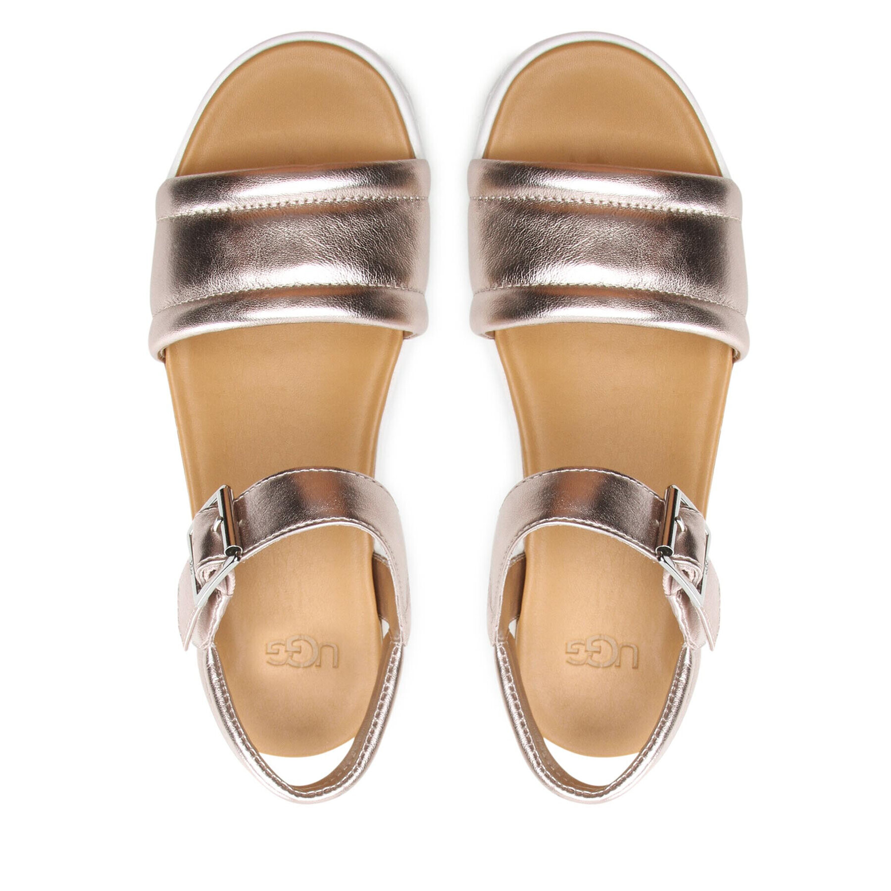 Ugg Сандали W Zayne Ankle Strap 1129251 Златист - Pepit.bg