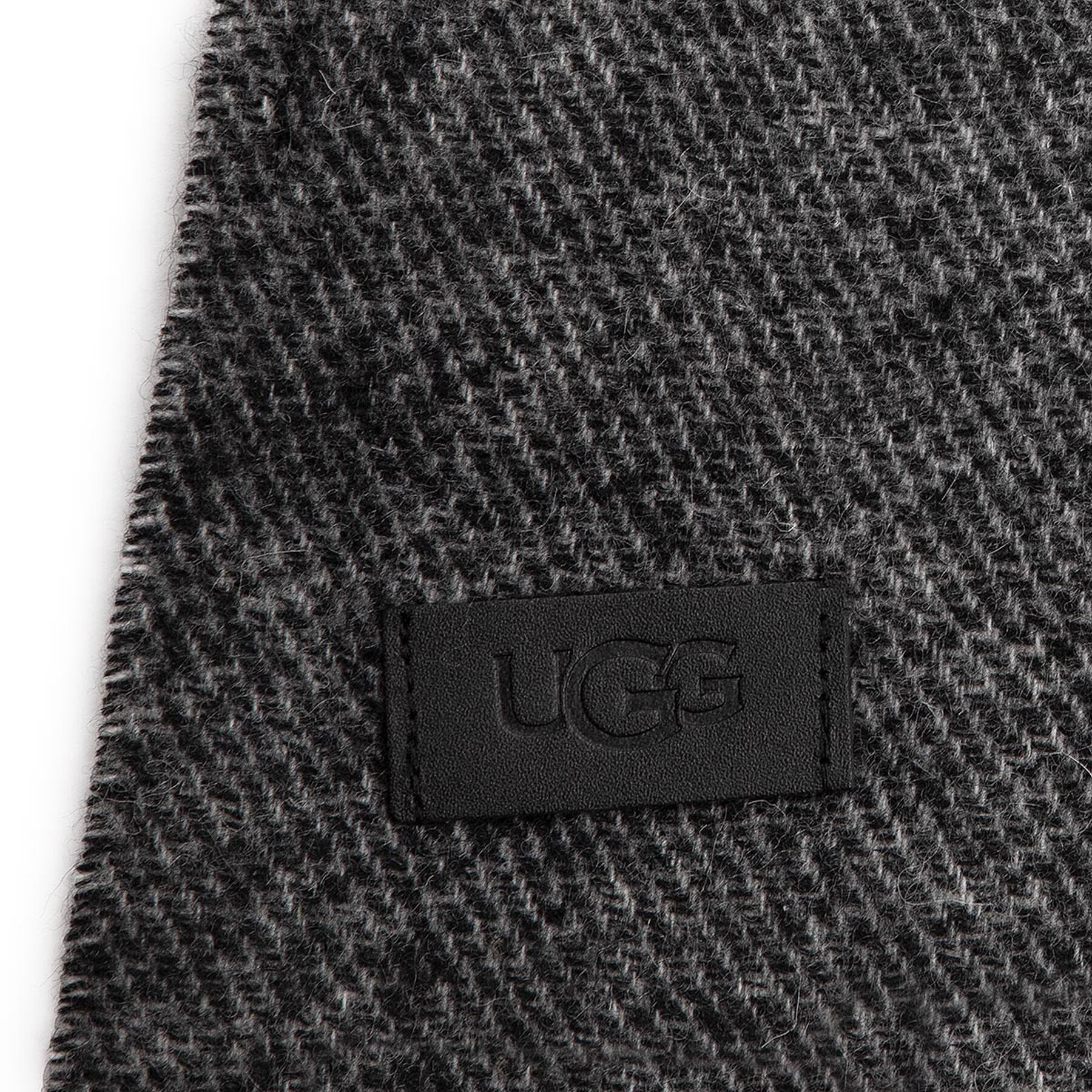 Ugg Шал W Woven Logo Scarf 18769 Сив - Pepit.bg