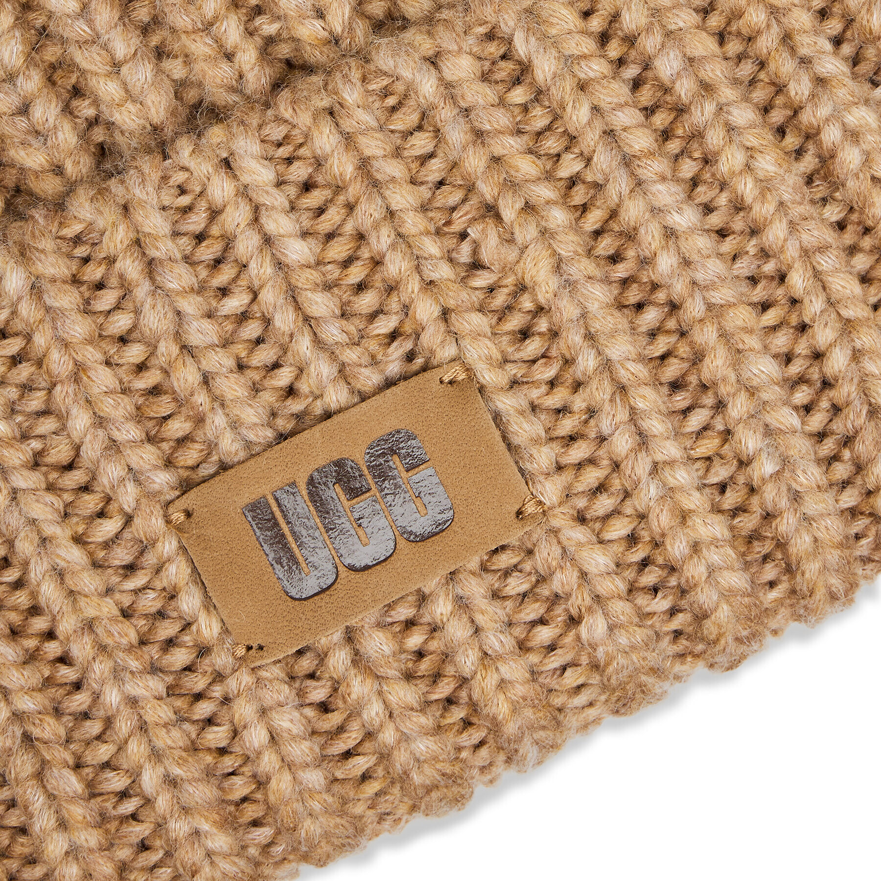 Ugg Шапка Chunky Pom Cuff 100026 Бежов - Pepit.bg