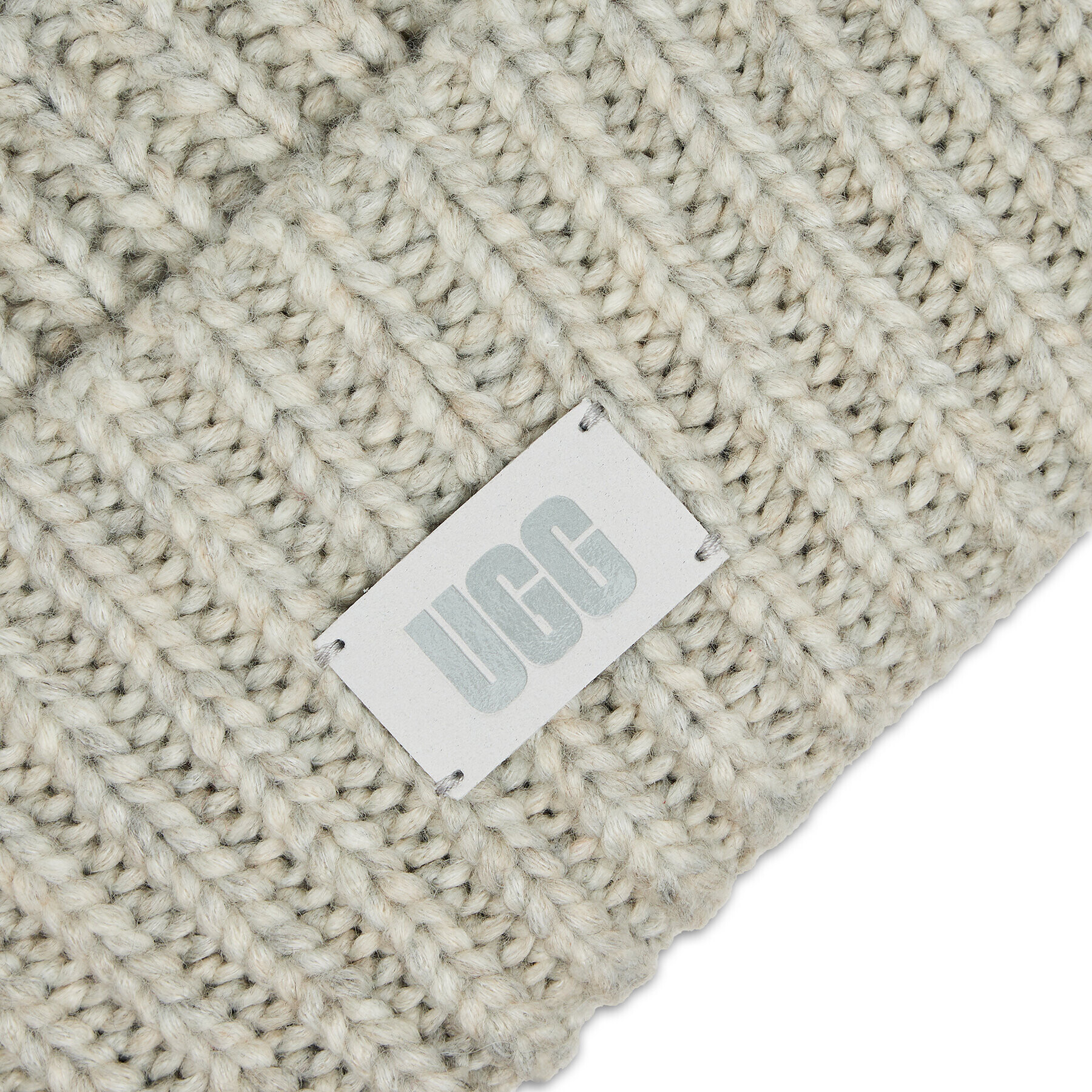 Ugg Шапка Chunky Pom Cuff 100026 Сив - Pepit.bg