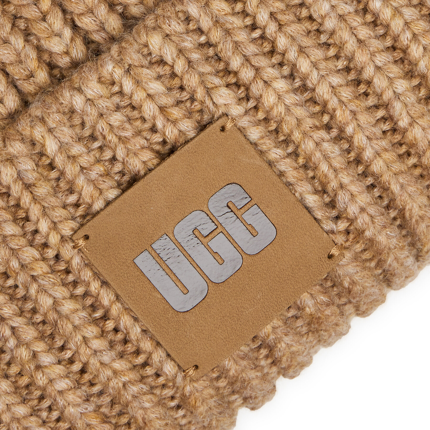 Ugg Шапка Chunky Rib Beanie 20061 Бежов - Pepit.bg