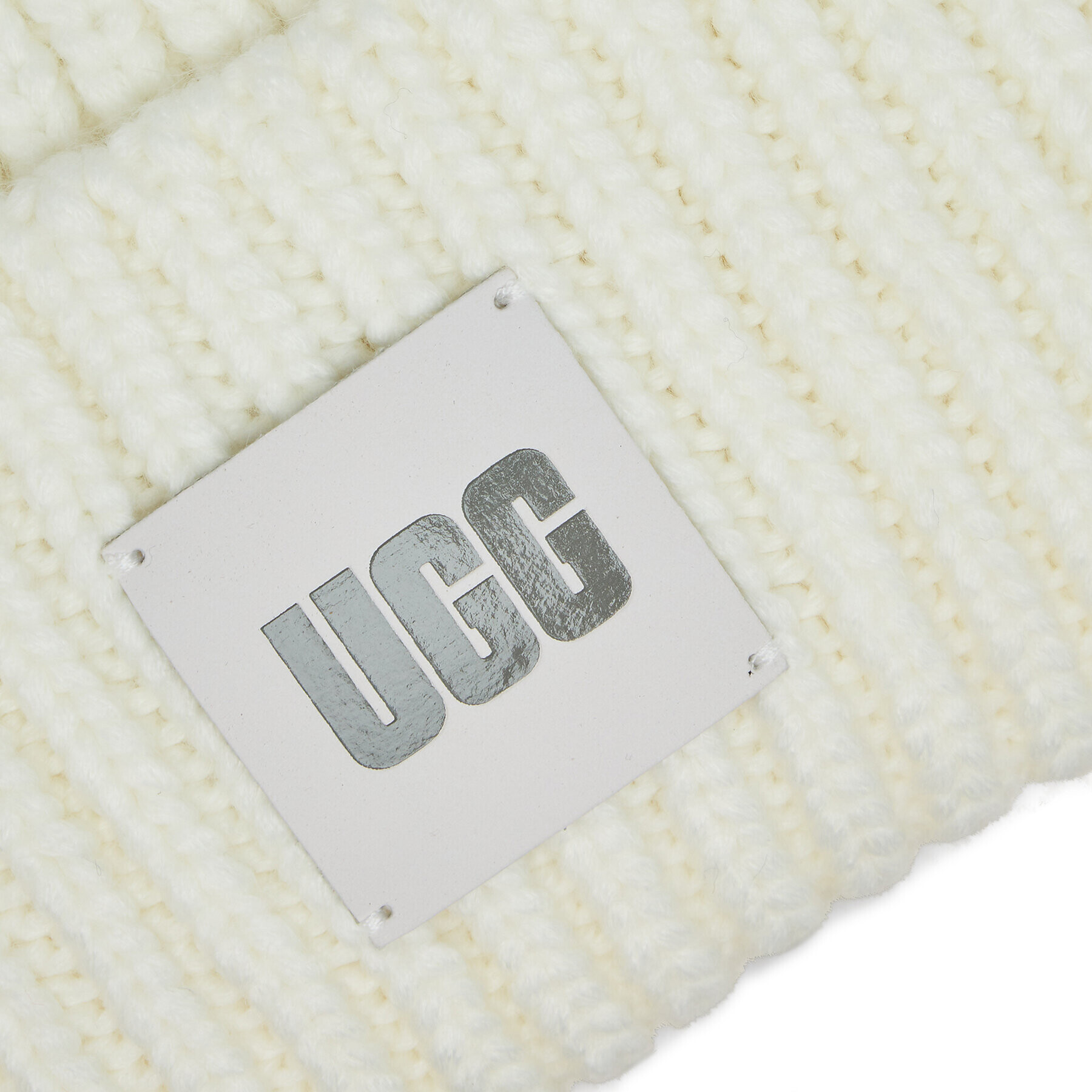 Ugg Шапка Chunky Rib Beanie 20061 Екрю - Pepit.bg