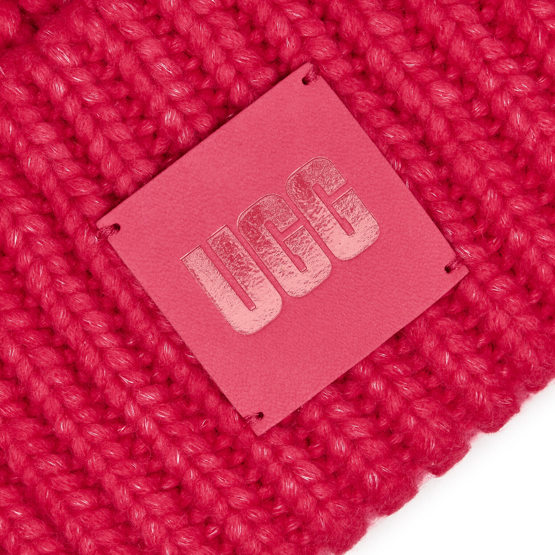 Ugg Шапка W Chunky Rib Beanie W Logo 20061 Розов - Pepit.bg