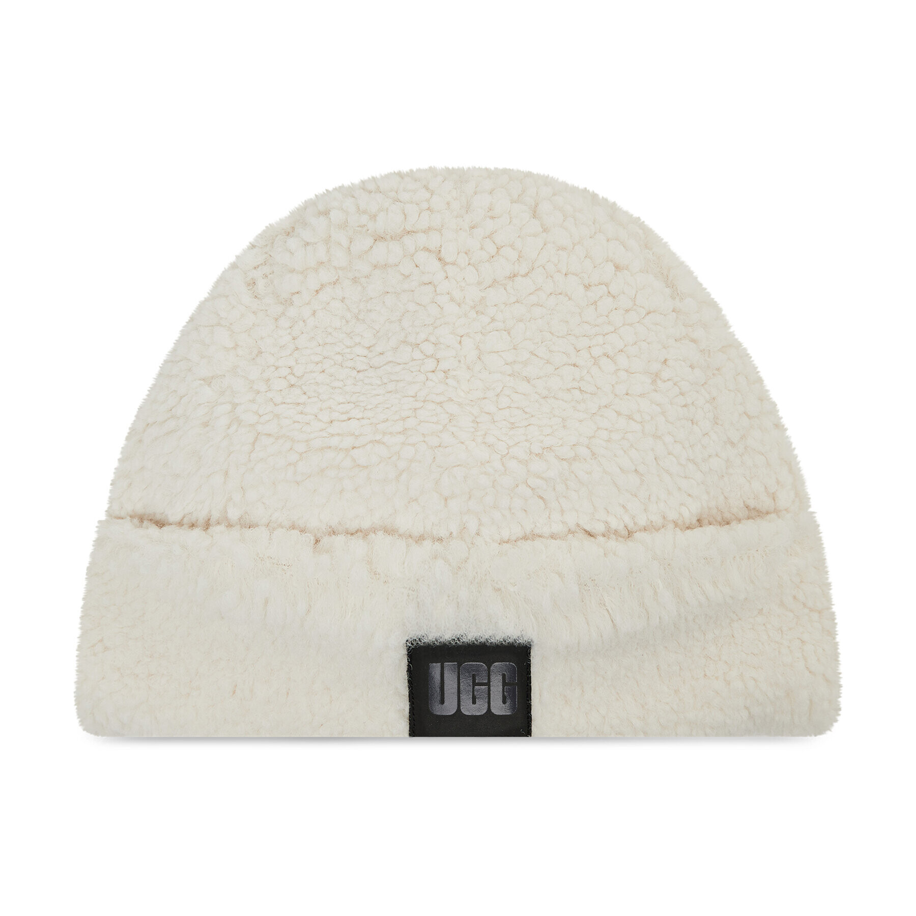 Ugg Шапка W Sherpa Cuff Beanie 20051 Бял - Pepit.bg