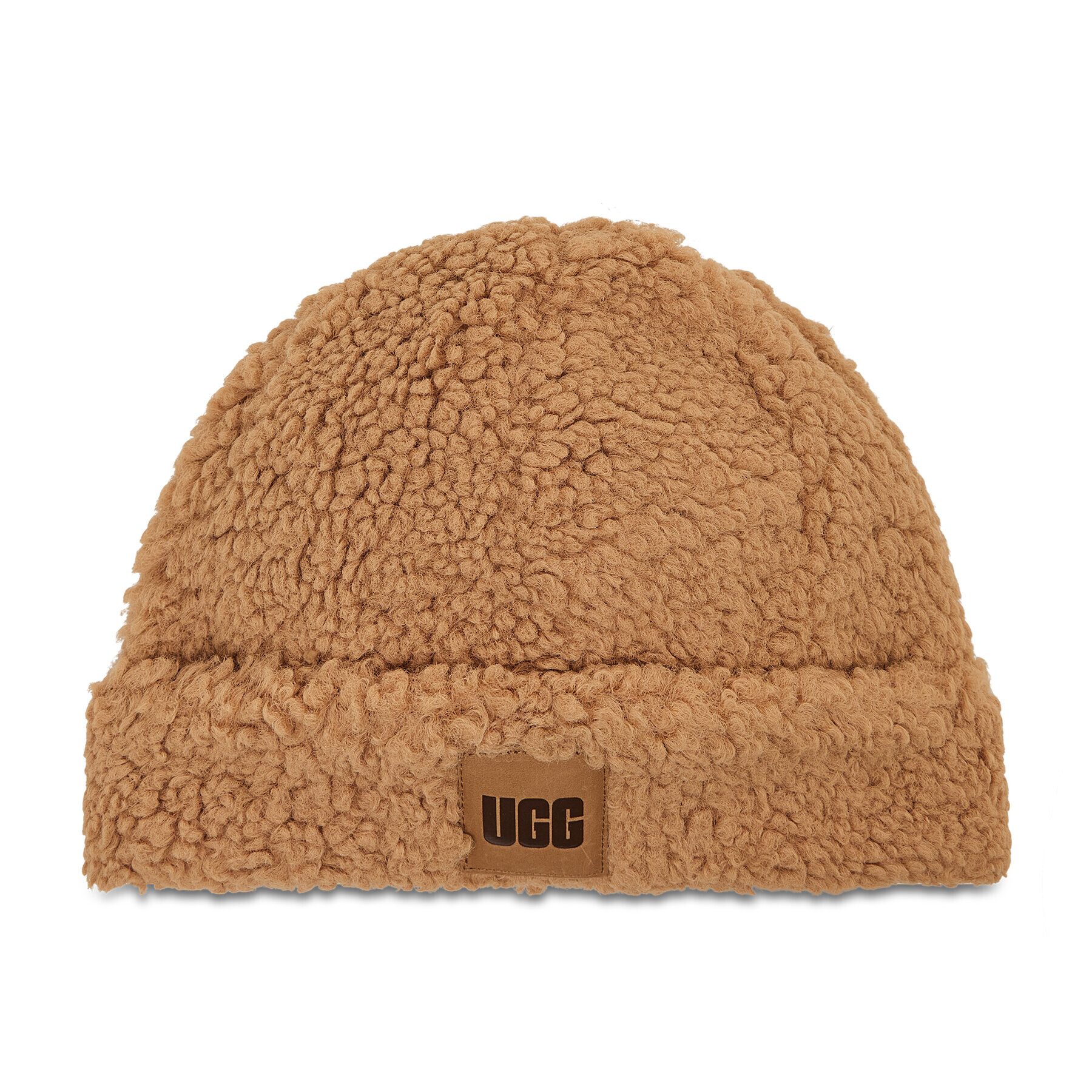 Ugg Шапка W Sherpa Cuff Beanie 20051 Кафяв - Pepit.bg