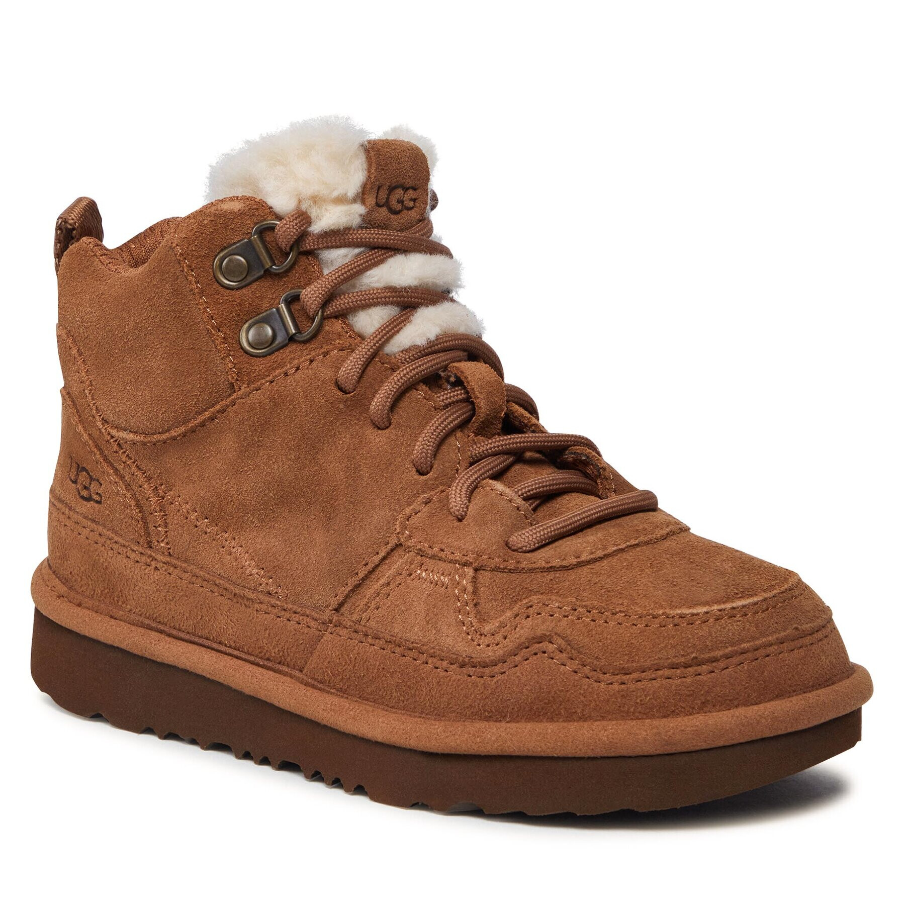 Ugg Сникърси K Highland Hi Heritage 1134550K Кафяв - Pepit.bg