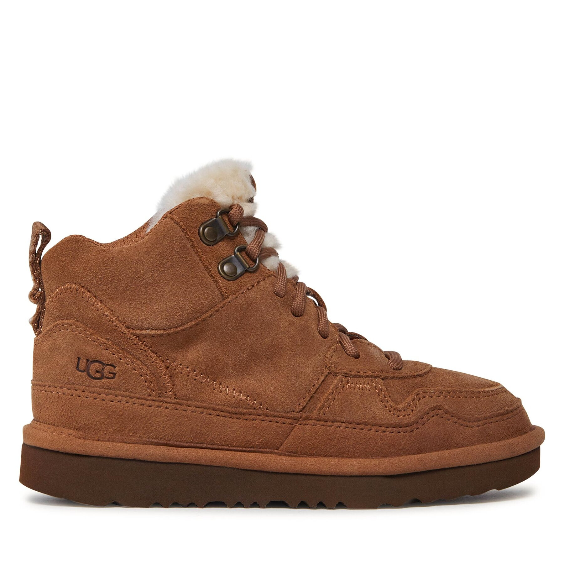 Ugg Сникърси K Highland Hi Heritage 1134550K Кафяв - Pepit.bg