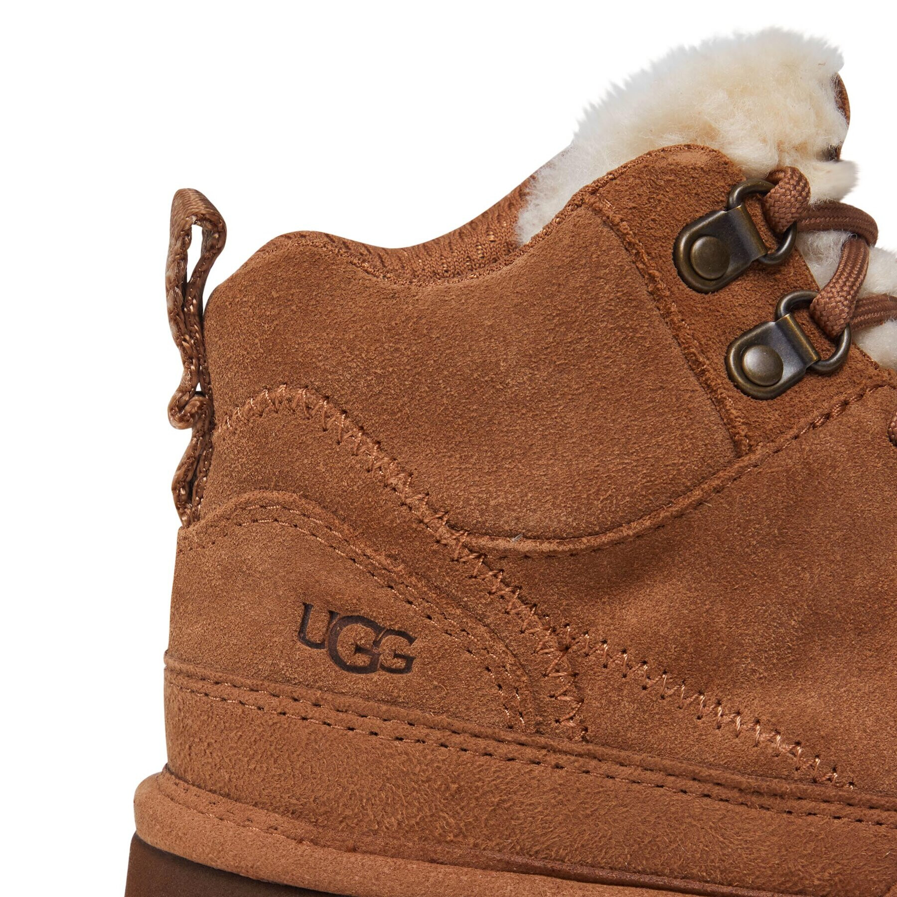Ugg Сникърси K Highland Hi Heritage 1134550K Кафяв - Pepit.bg