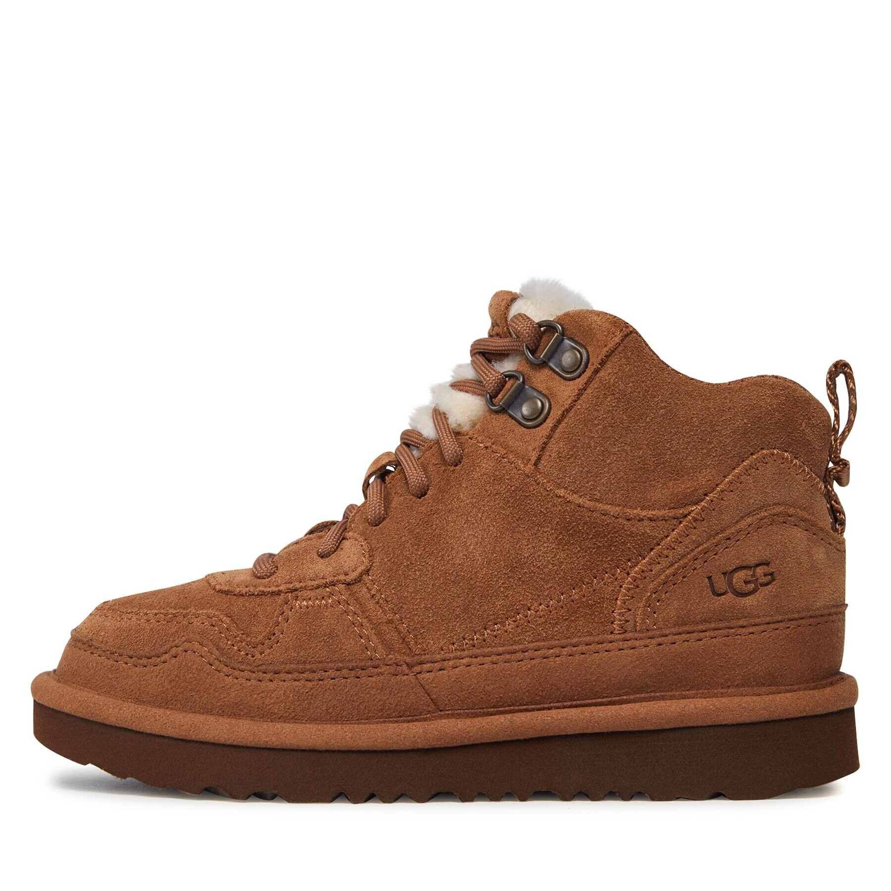 Ugg Сникърси K Highland Hi Heritage 1134550K Кафяв - Pepit.bg