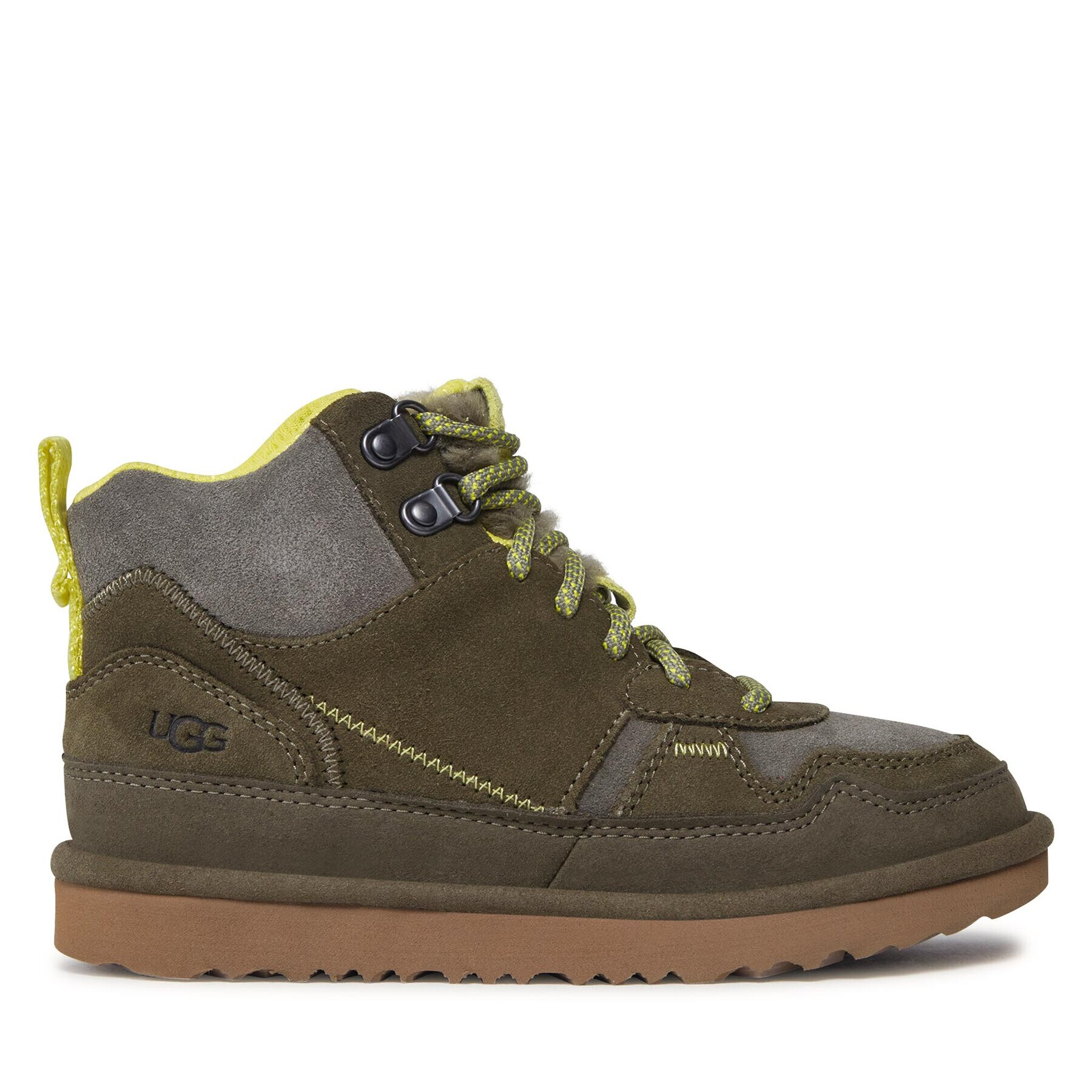 Ugg Сникърси K Highland Hi Heritage 1134550K Зелен - Pepit.bg