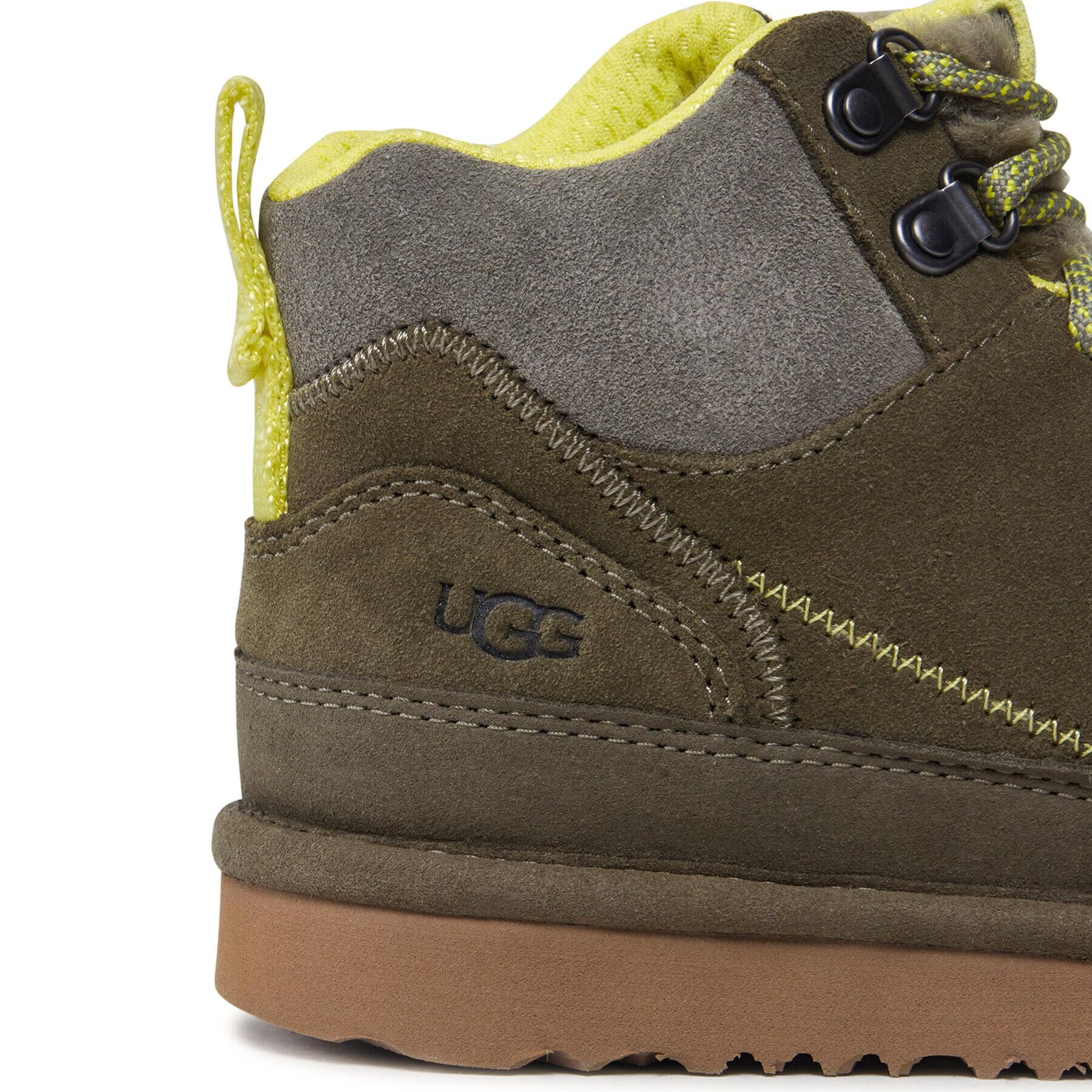 Ugg Сникърси K Highland Hi Heritage 1134550K Зелен - Pepit.bg