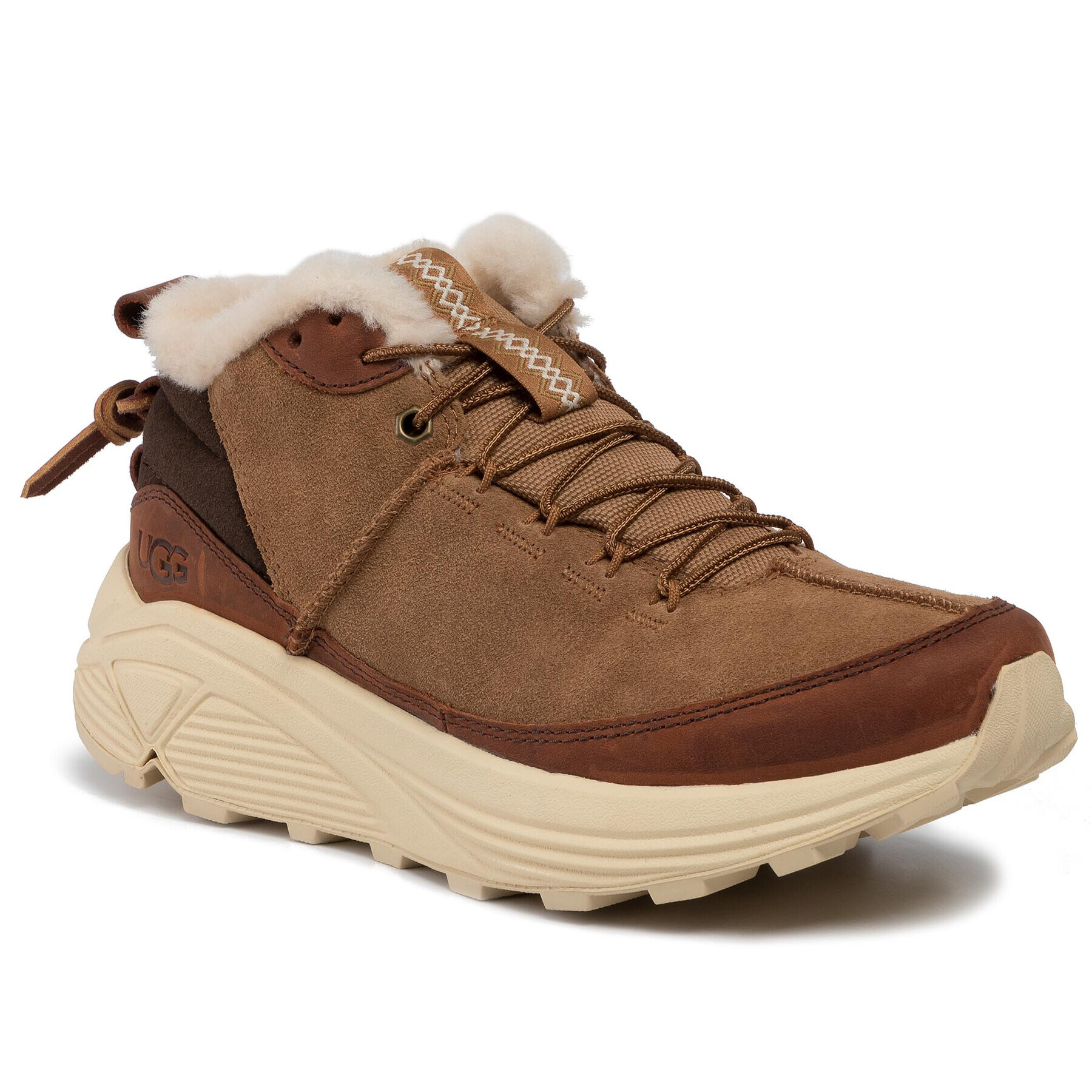 Ugg Сникърси M Miwo Trainer High 1104971 Кафяв - Pepit.bg