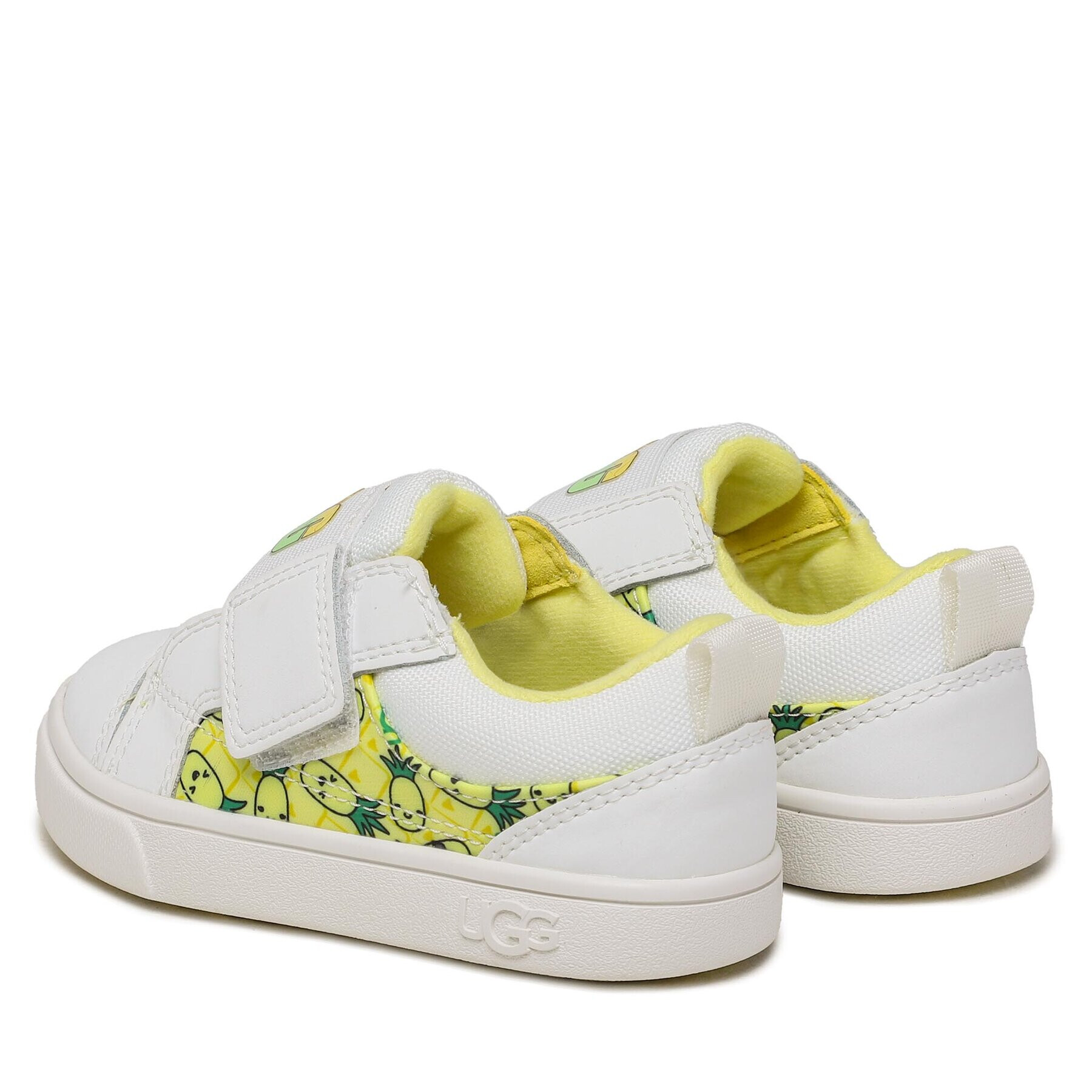 Ugg Сникърси T Rennon Low Pineapple Stuffie 1138613T Бял - Pepit.bg