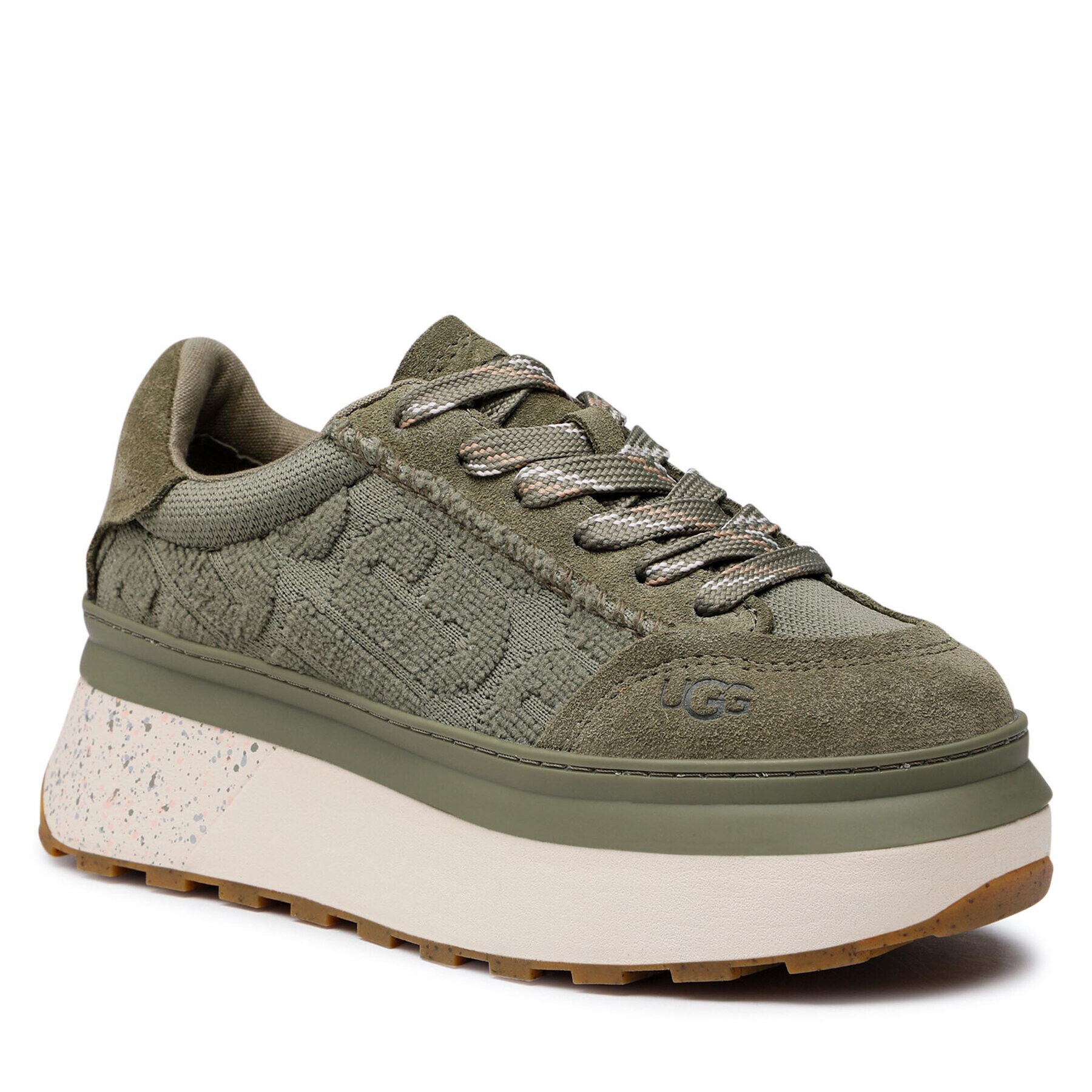 Ugg Сникърси W Marin Lace Logo 1125025 Зелен - Pepit.bg
