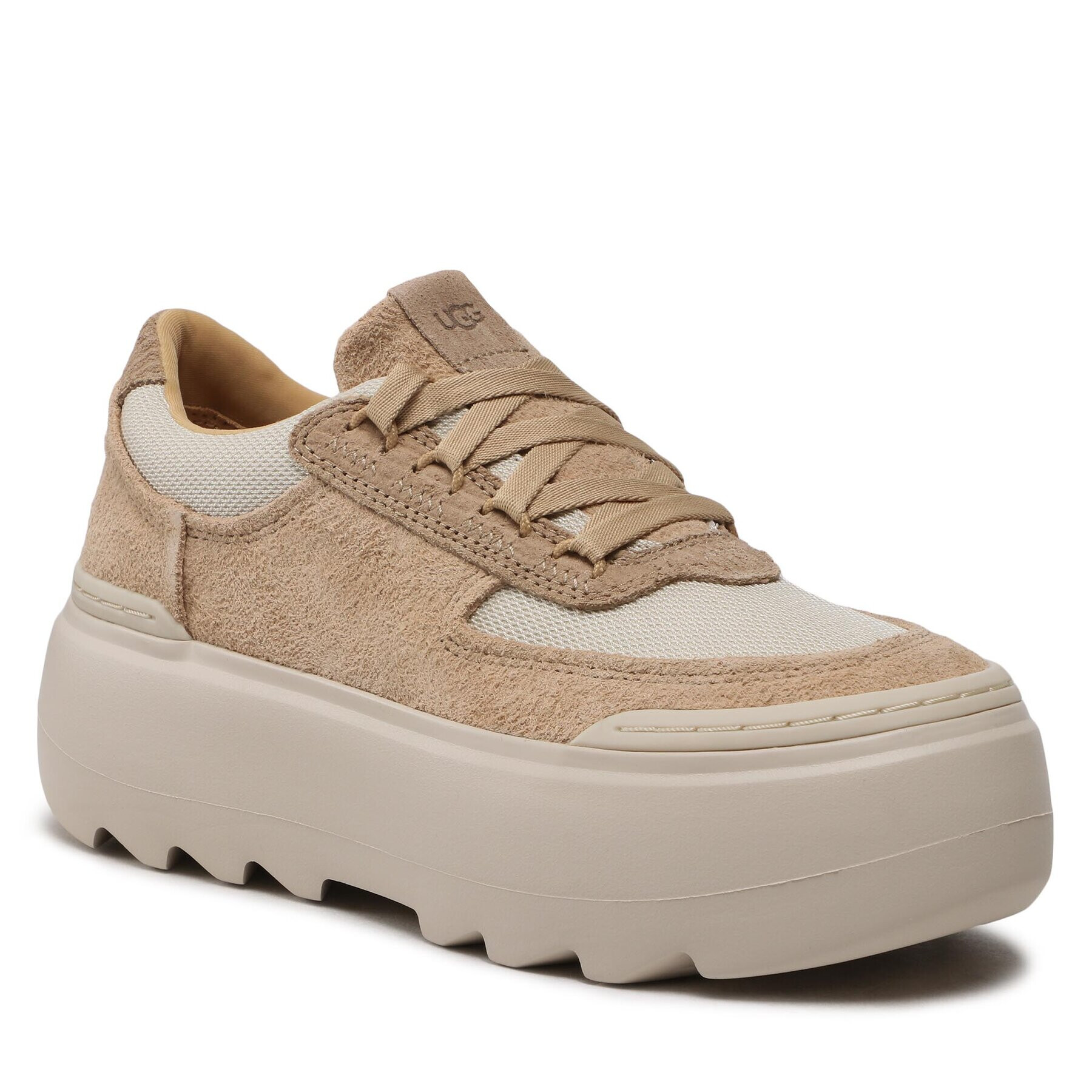 Ugg Сникърси W Marin Mega Lace 1130788 Кафяв - Pepit.bg