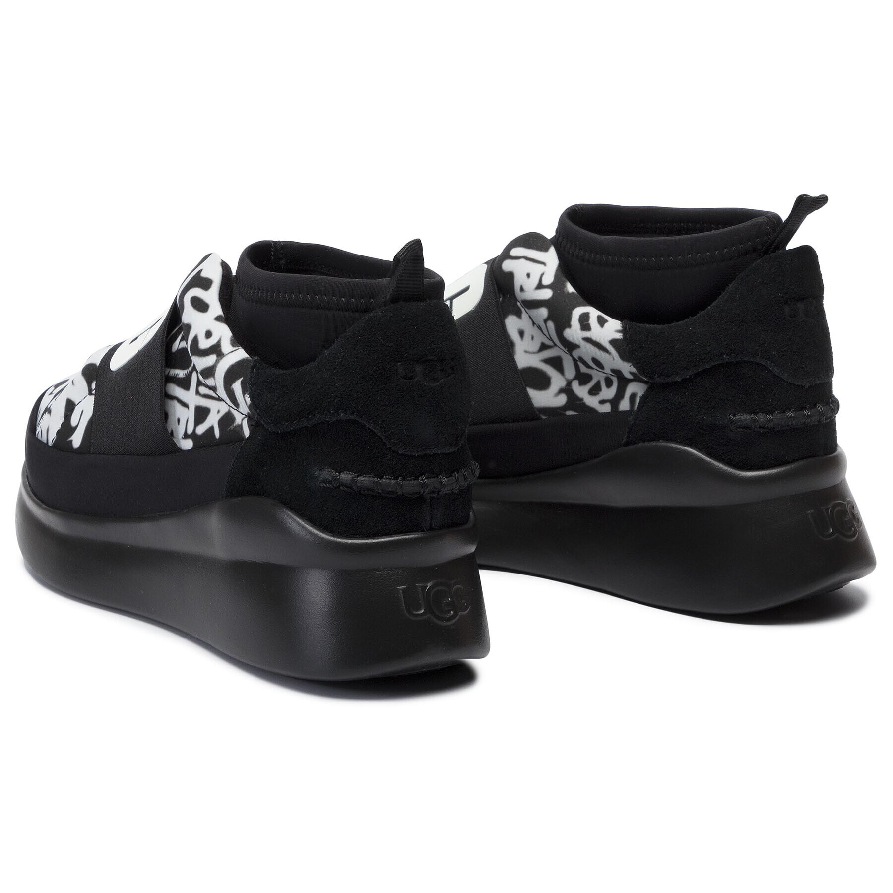 Ugg Сникърси W Neutra Sneaker Graffiti Pop 1106737 Черен - Pepit.bg