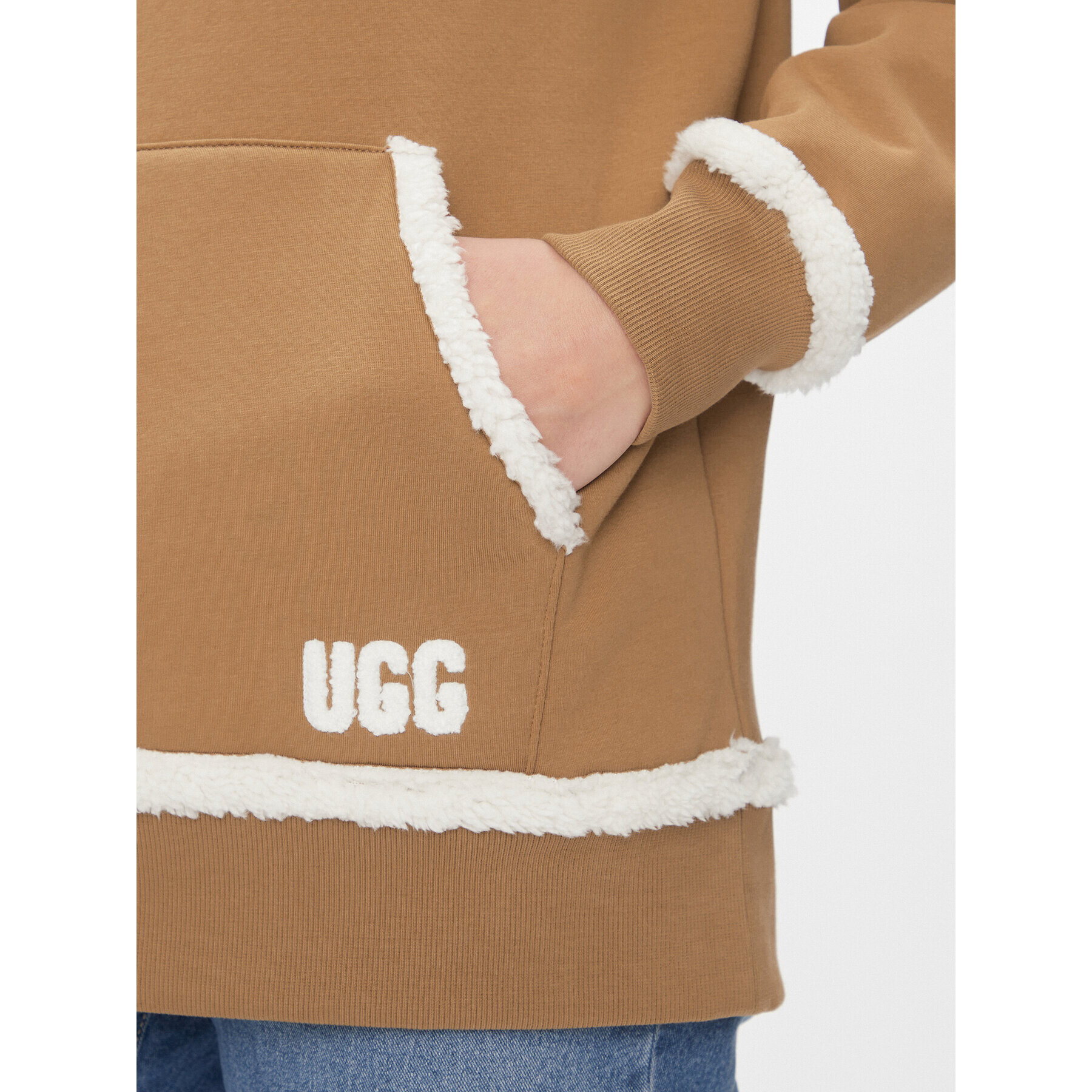 Ugg Суитшърт Joanne 1132553 Кафяв Regular Fit - Pepit.bg