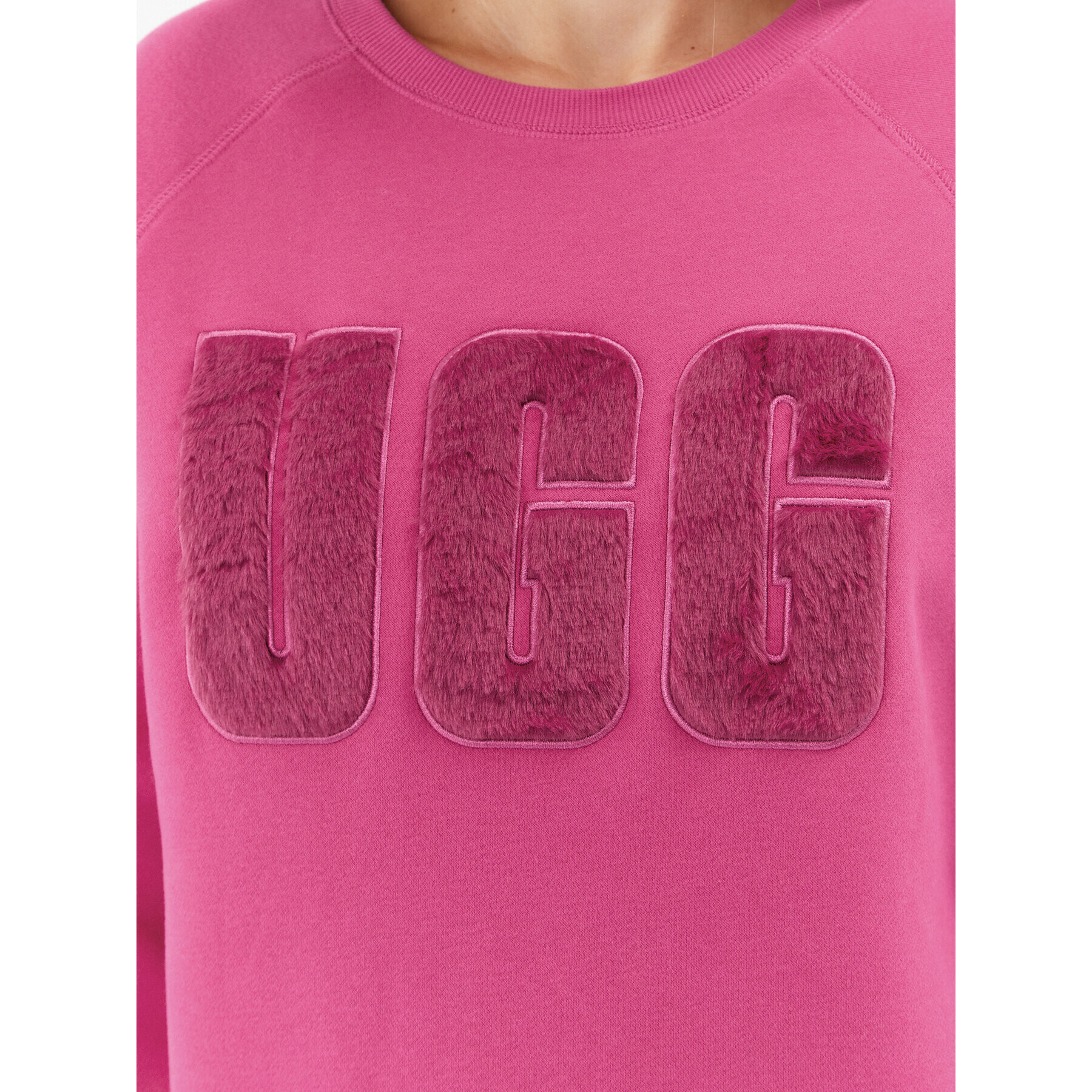 Ugg Суитшърт Madeline 1123718 Розов Relaxed Fit - Pepit.bg