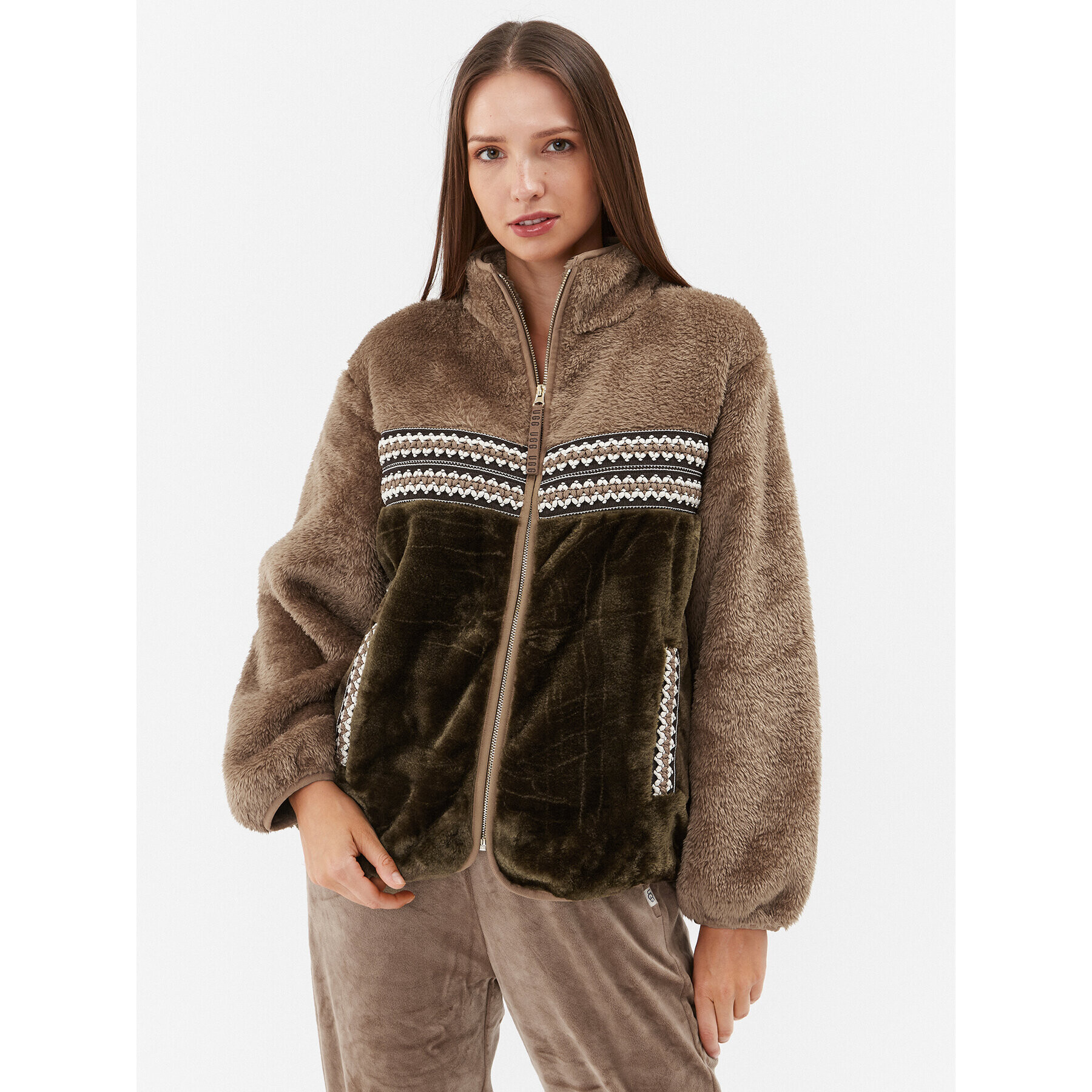 Ugg Суитшърт Marlene 1142550 Кафяв Relaxed Fit - Pepit.bg