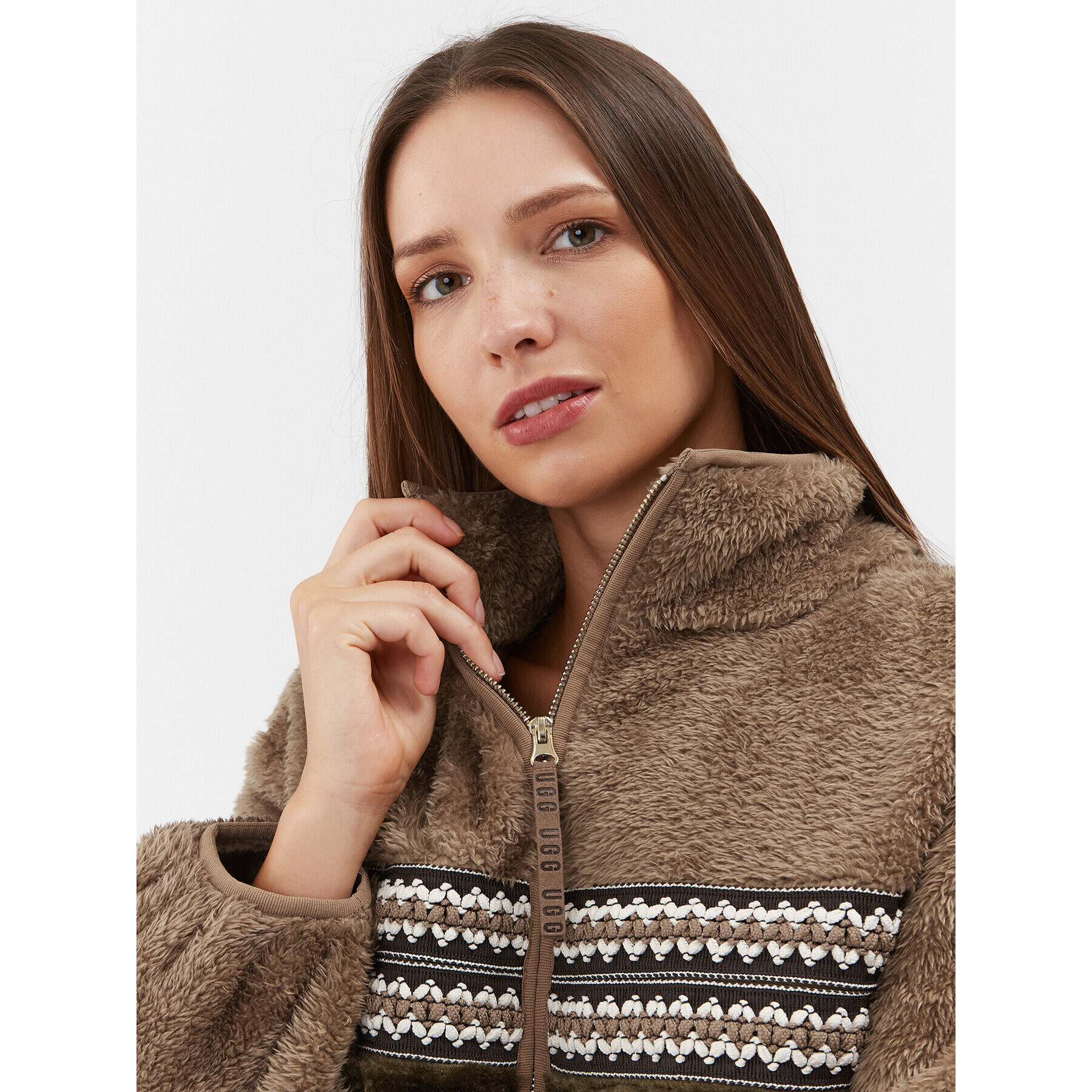 Ugg Суитшърт Marlene 1142550 Кафяв Relaxed Fit - Pepit.bg