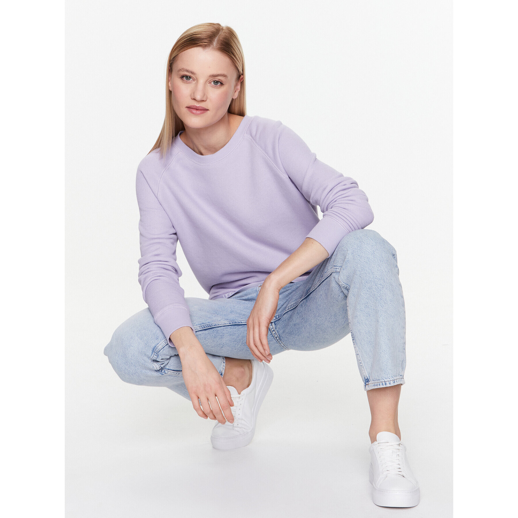 Ugg Суитшърт Nena 1104851 Виолетов Relaxed Fit - Pepit.bg