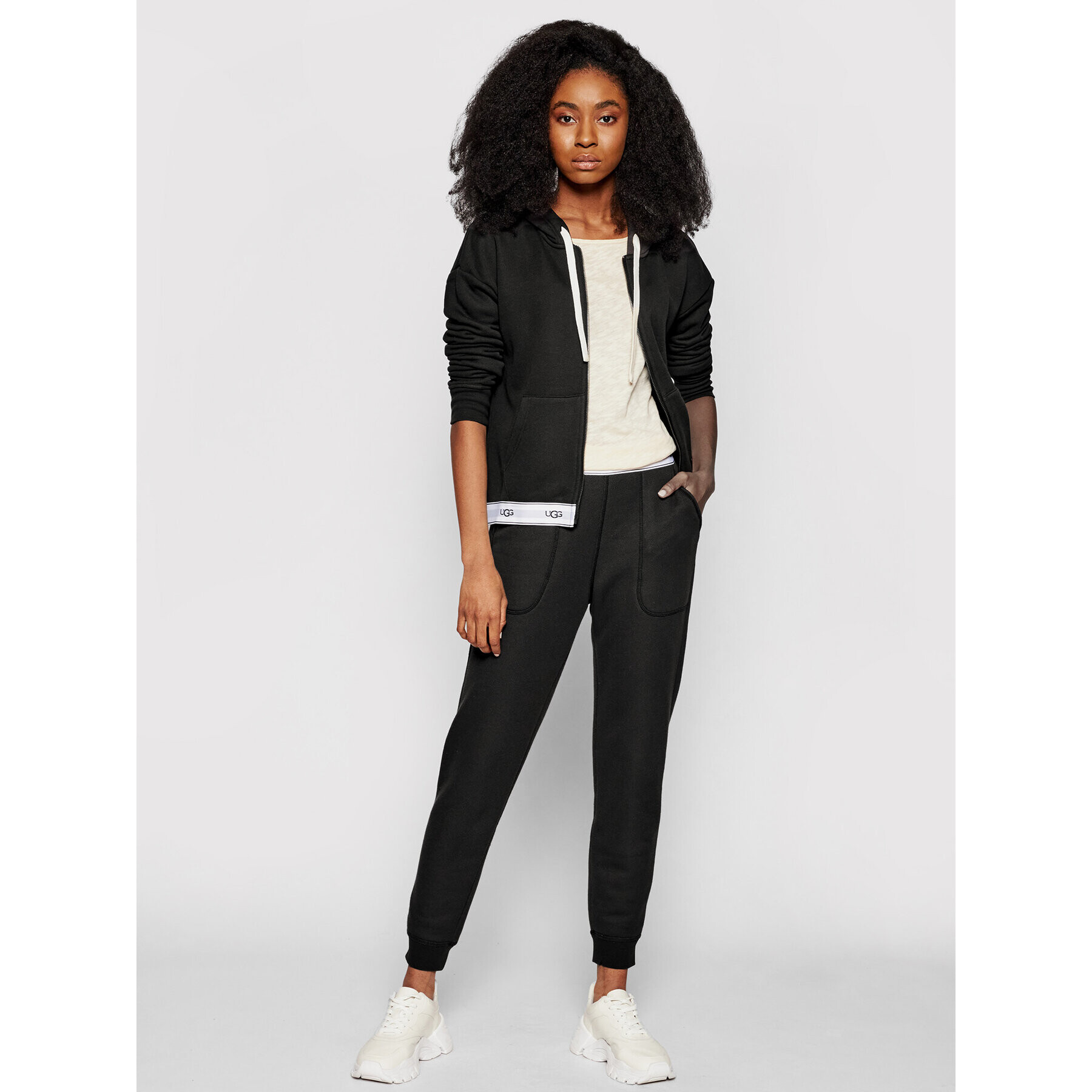 Ugg Суитшърт Sena 1113112 Черен Regular Fit - Pepit.bg
