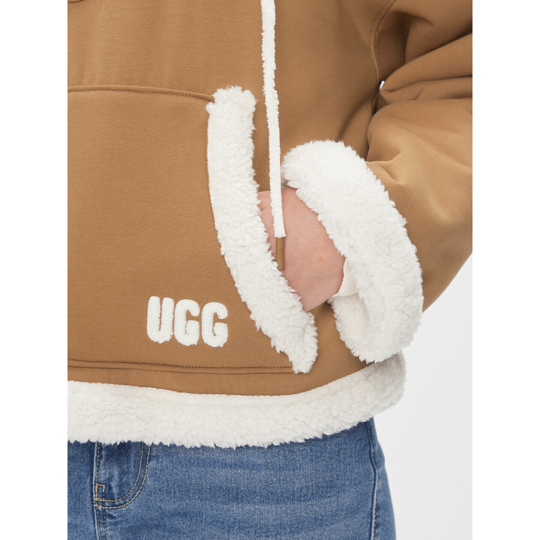 Ugg Суитшърт Sharonn 1144457 Кафяв Relaxed Fit - Pepit.bg