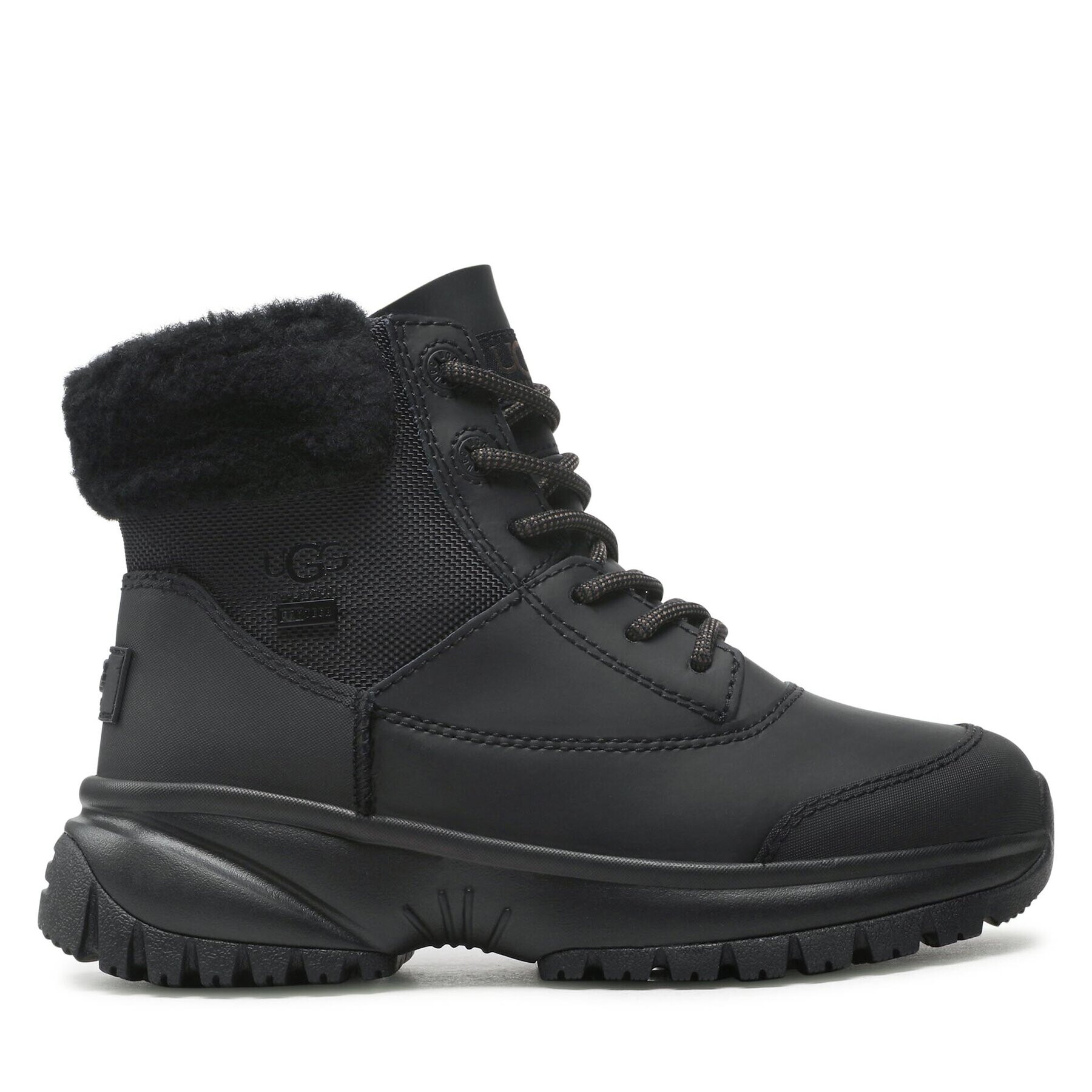 Ugg Туристически oбувки W Yose Fluff V2 1130901 Черен - Pepit.bg