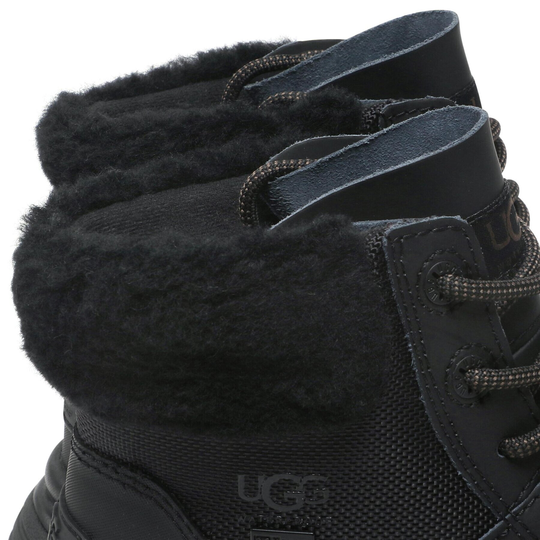 Ugg Туристически oбувки W Yose Fluff V2 1130901 Черен - Pepit.bg