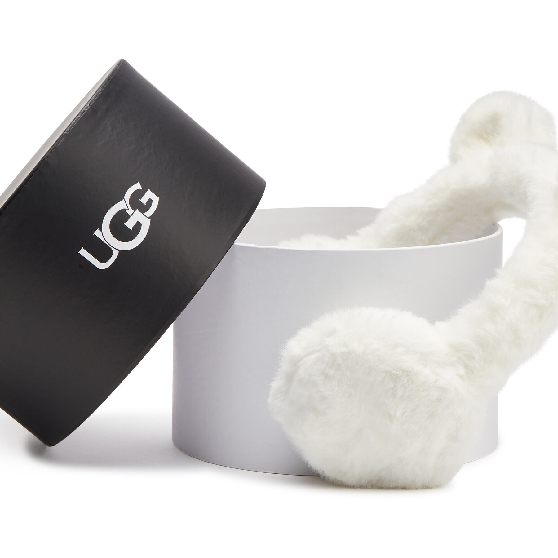 Ugg Ушанки K Faux Fur Earmuff With Ears 20099 Бял - Pepit.bg