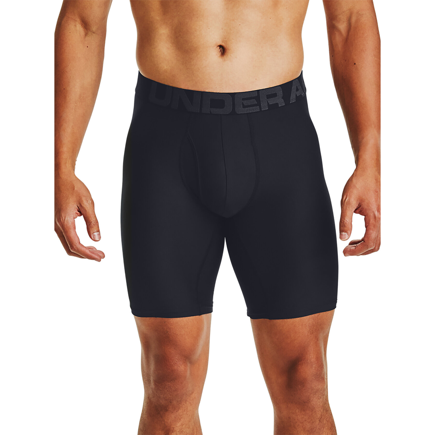 Under Armour Боксерки UA Tech 9in 2 Pack 1363622 Черен Regular Fit - Pepit.bg