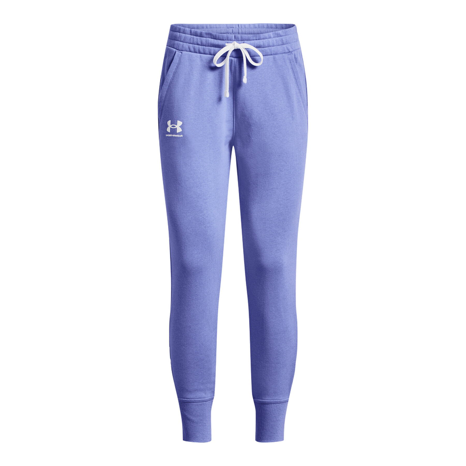 Under Armour Долнище анцуг Rival Fleece Joggers 1356416 Виолетов Regular Fit - Pepit.bg