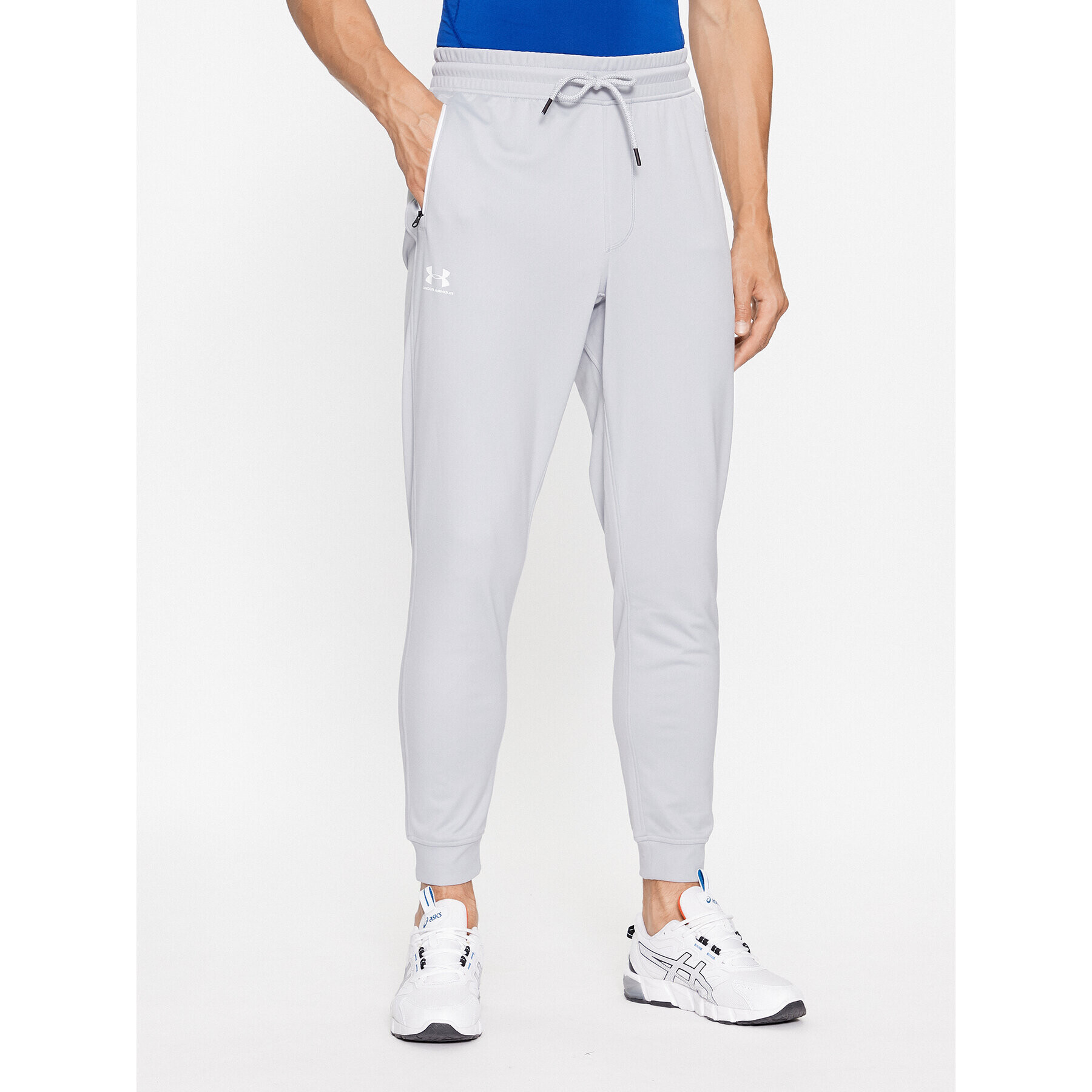 Under Armour Долнище анцуг Sportstyle Tricot Jogger 1290261 Сив Loose Fit - Pepit.bg