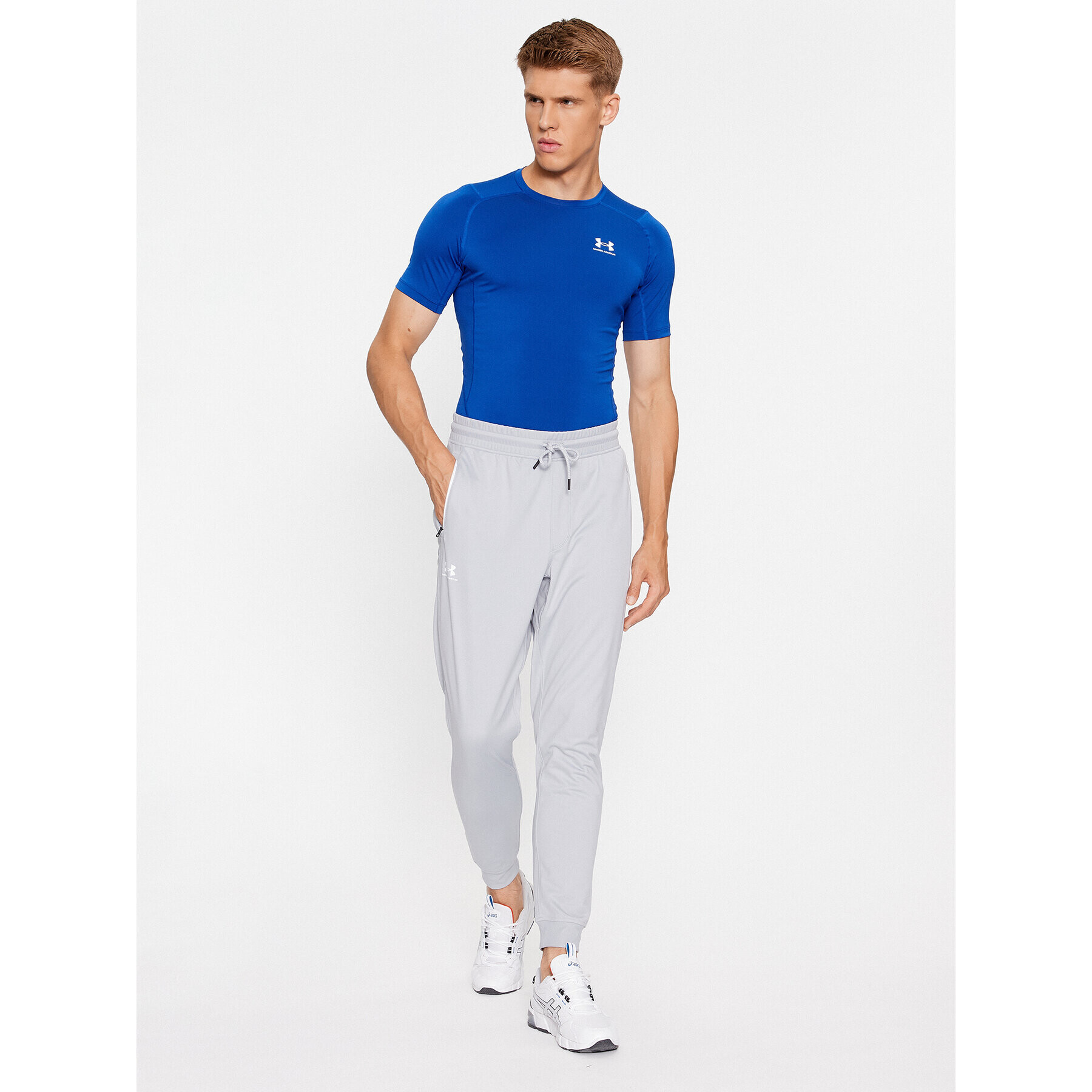 Under Armour Долнище анцуг Sportstyle Tricot Jogger 1290261 Сив Loose Fit - Pepit.bg